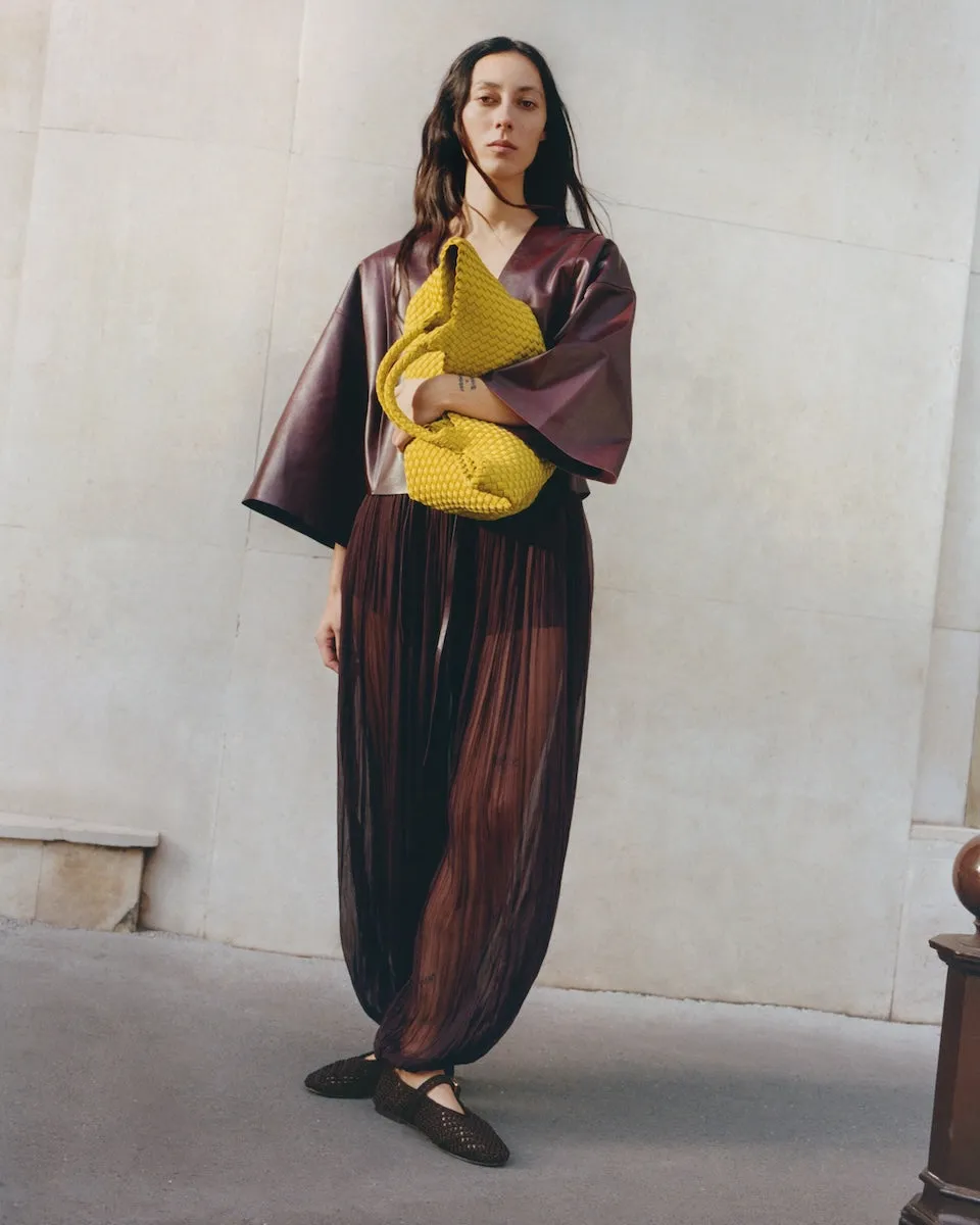 St. Barths Medium Tote | Ochre sold by Naghedi product image thumbnail 4