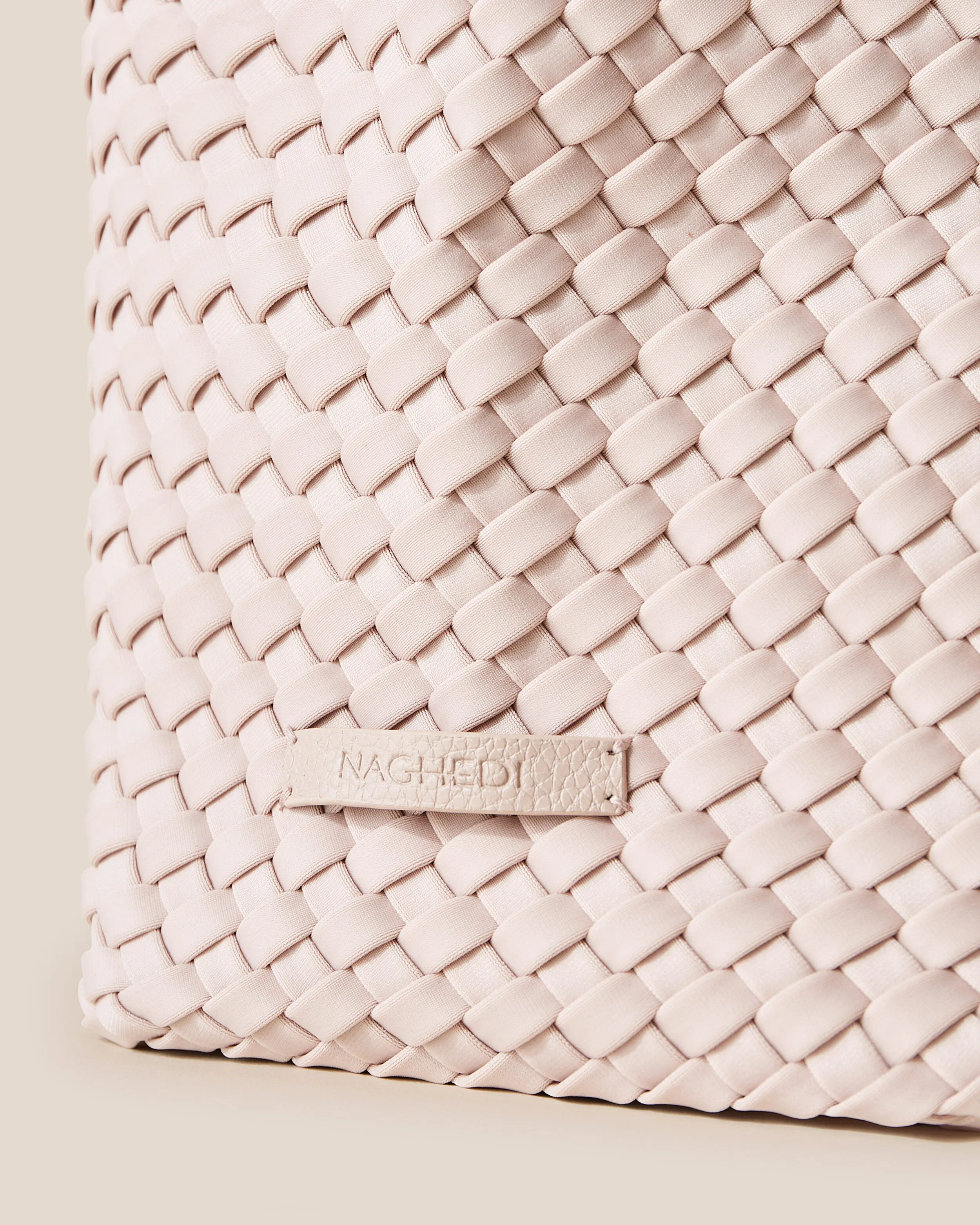 Jetsetter Small Tote | Shell Pink sold by Naghedi product image thumbnail 3