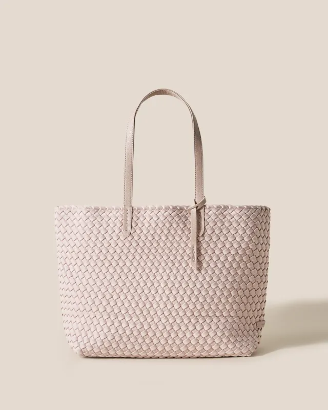 Jetsetter Small Tote | Shell Pink made by Naghedi