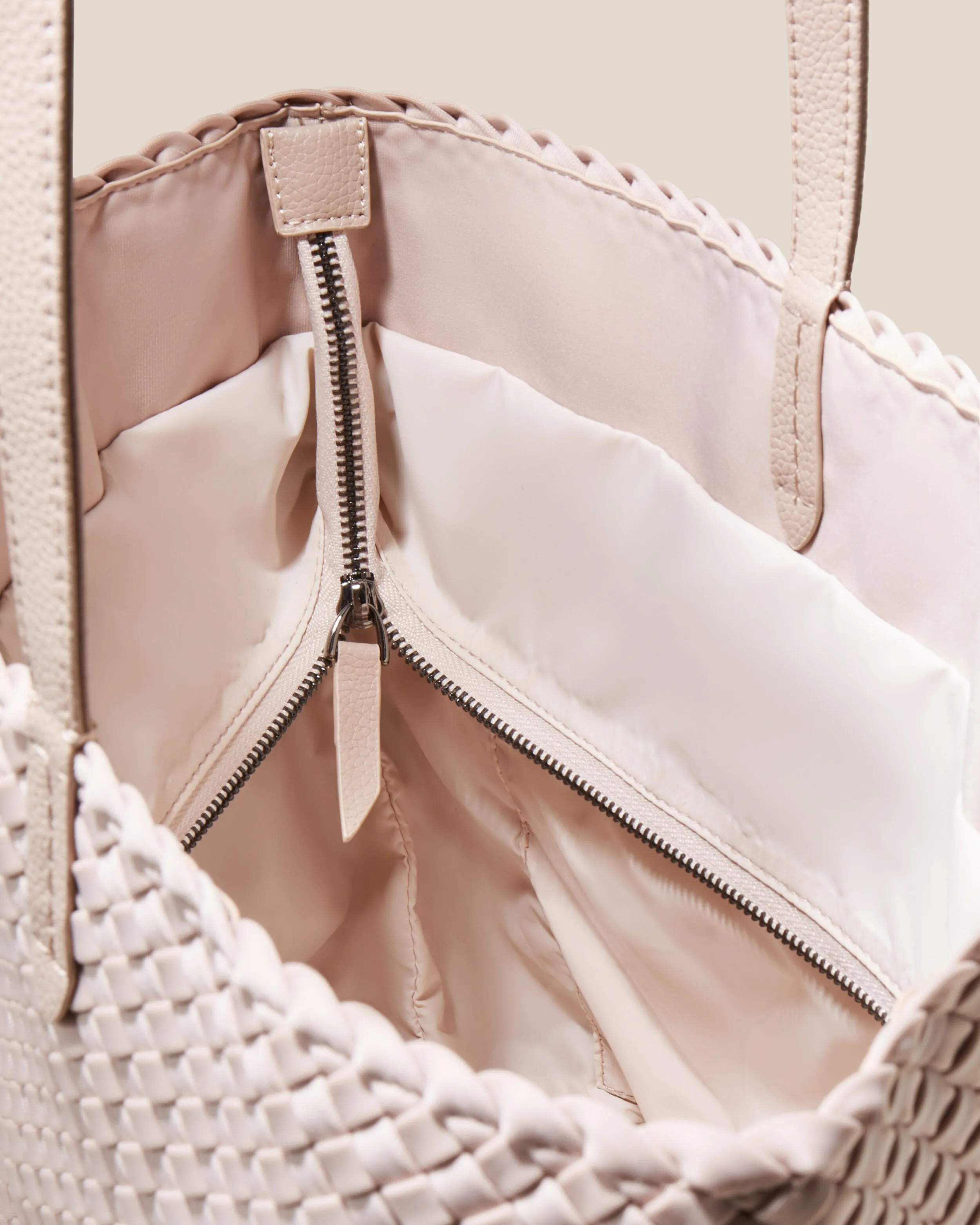 Jetsetter Small Tote | Shell Pink sold by Naghedi product image thumbnail 2