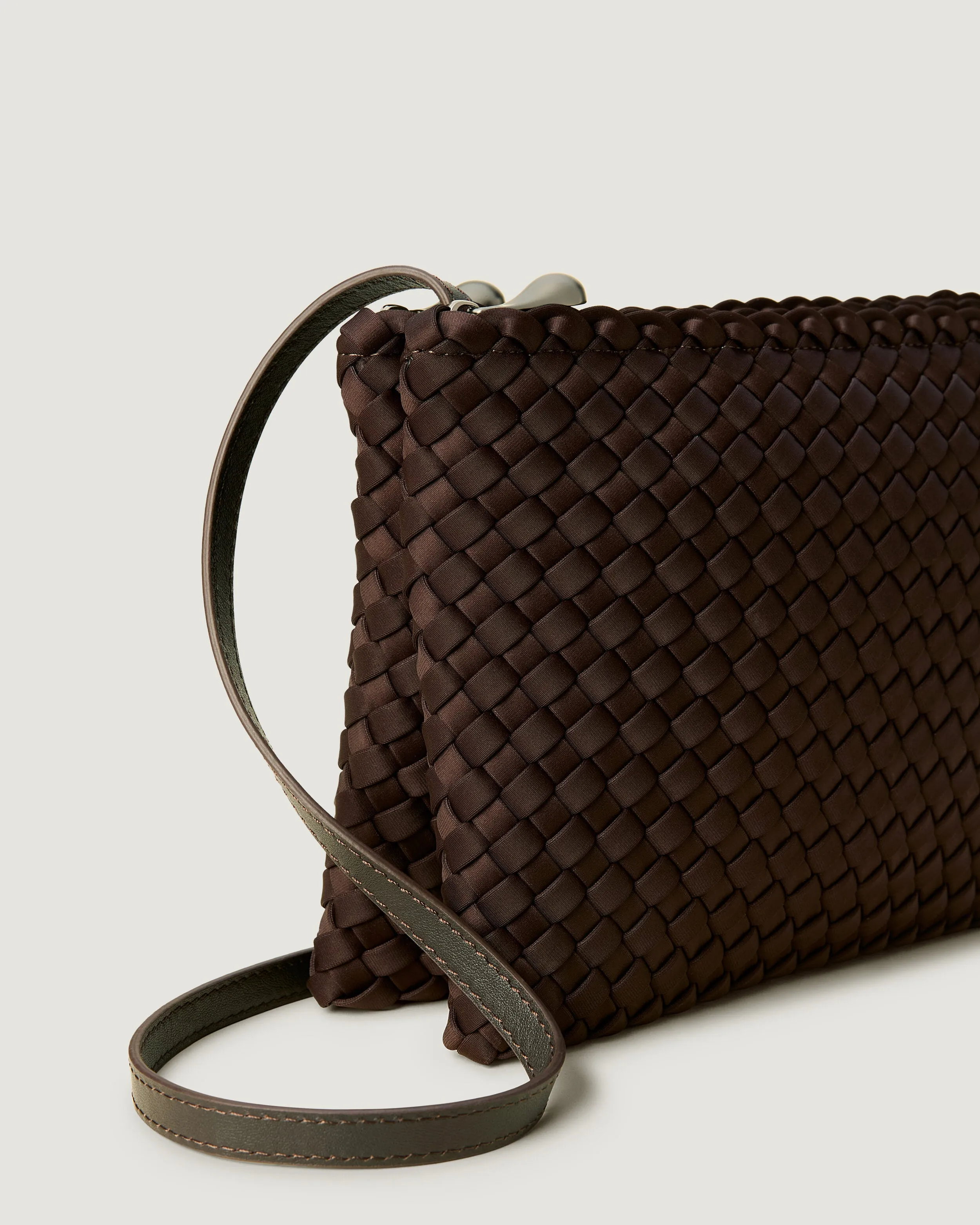 Soho Envelope Crossbody | Chocolate sold by Naghedi product image thumbnail 3