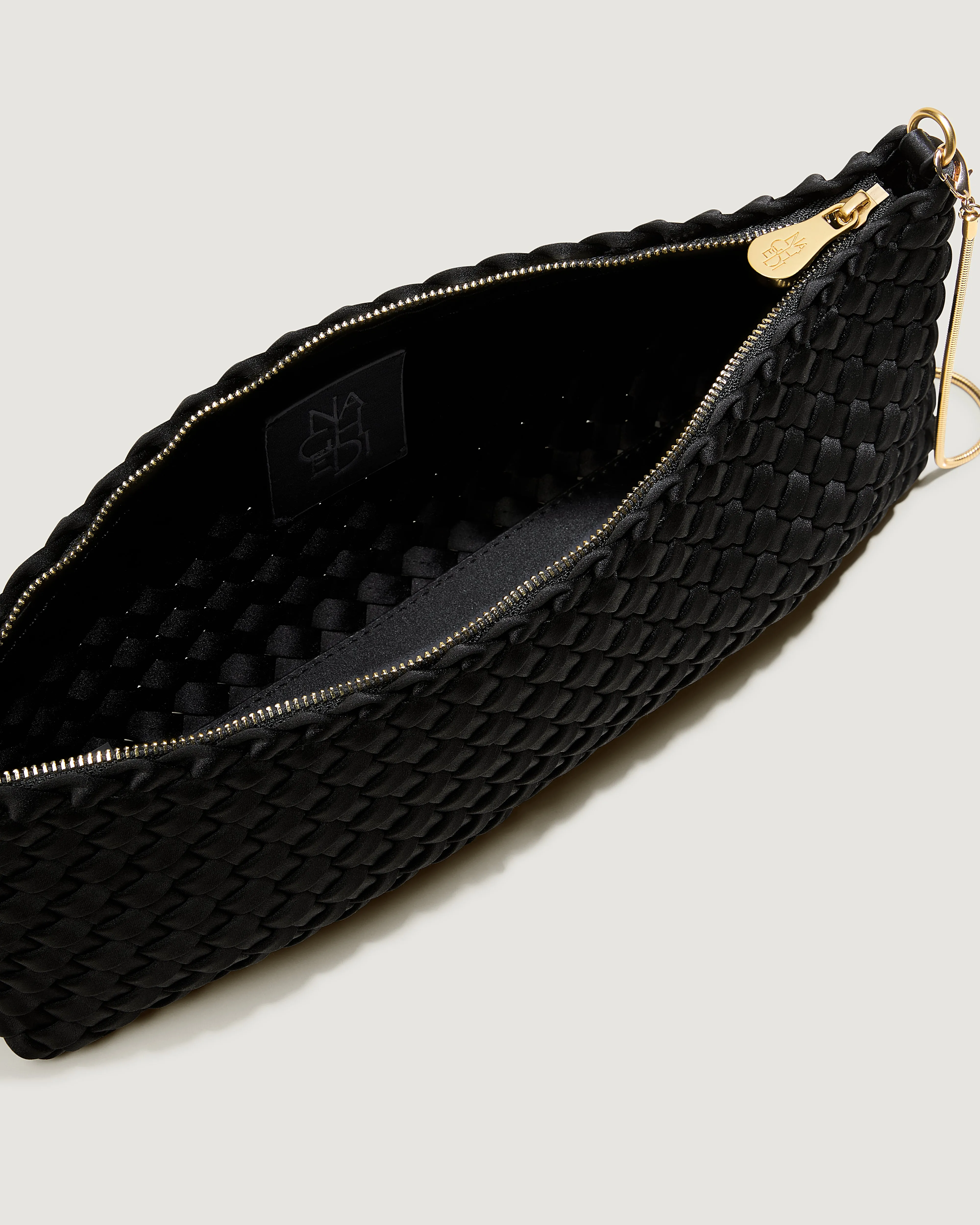 Gala Clutch Satin | Onyx sold by Naghedi product image thumbnail 2