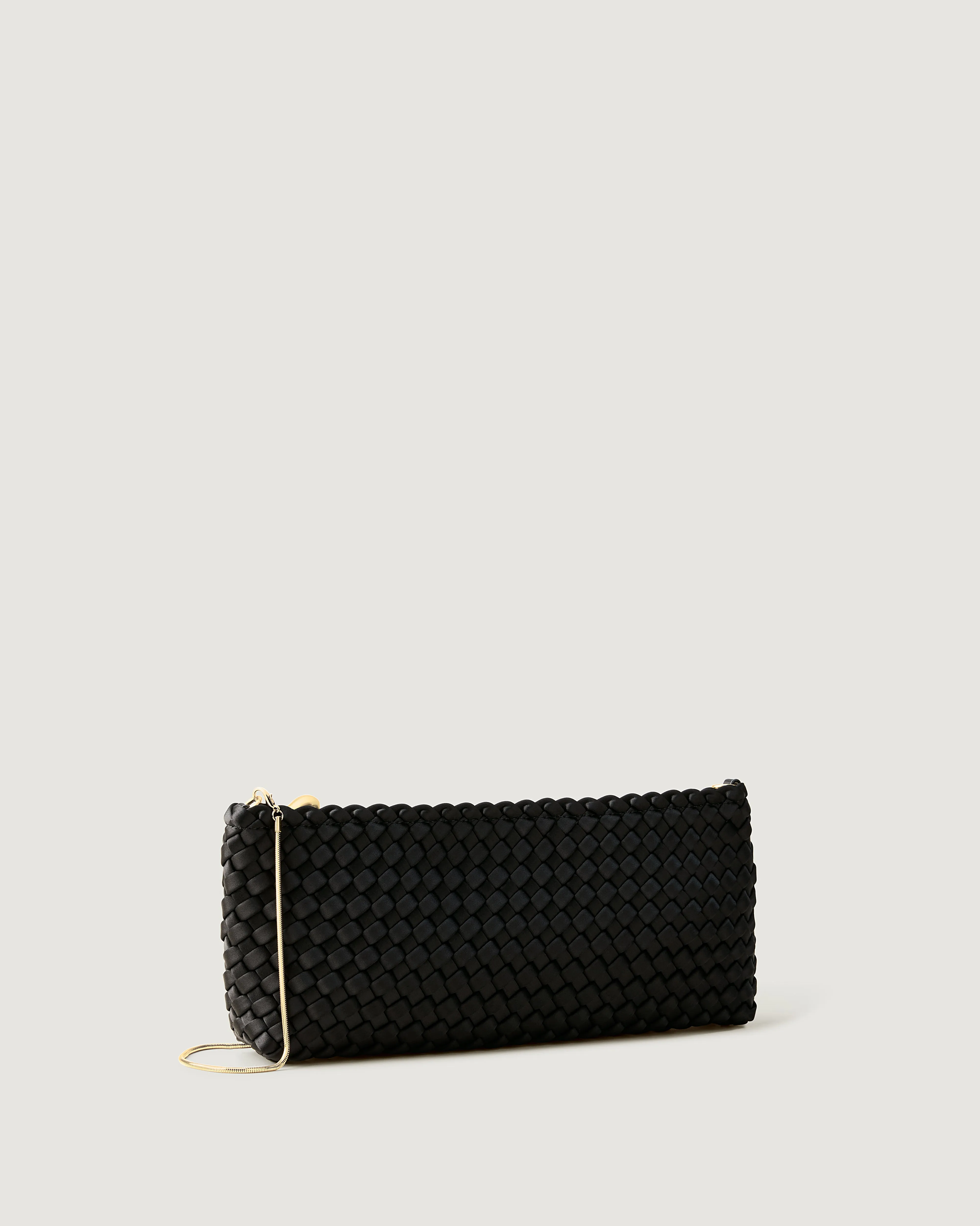 Gala Clutch Satin | Onyx sold by Naghedi product image thumbnail 3