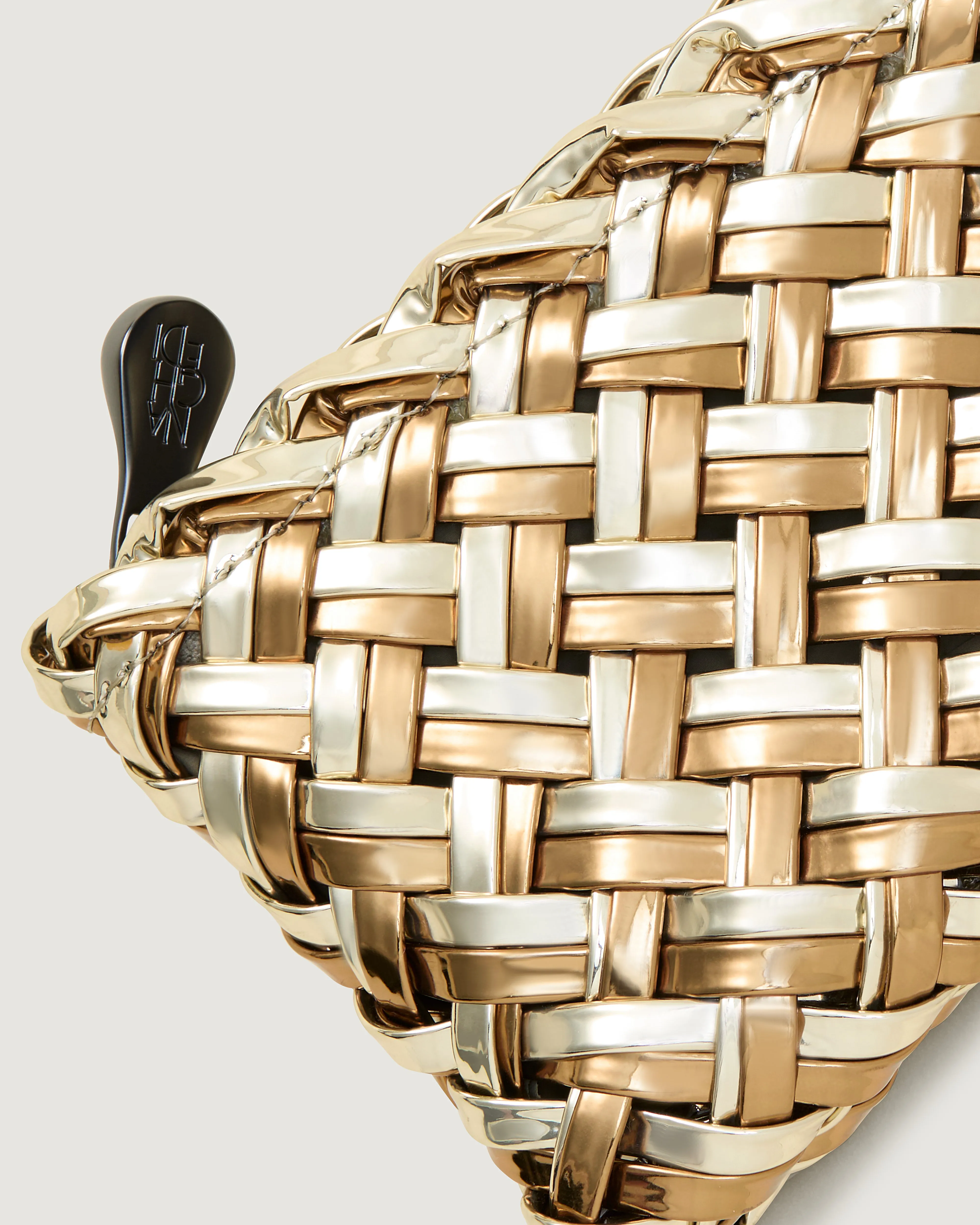 St. Barths Petit Tote Double Weave Metallic | Biarritz sold by Naghedi product image thumbnail 3