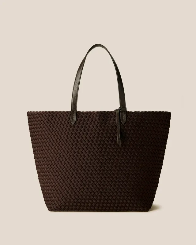 Jetsetter Large Tote | Chocolate (Original) made by Naghedi