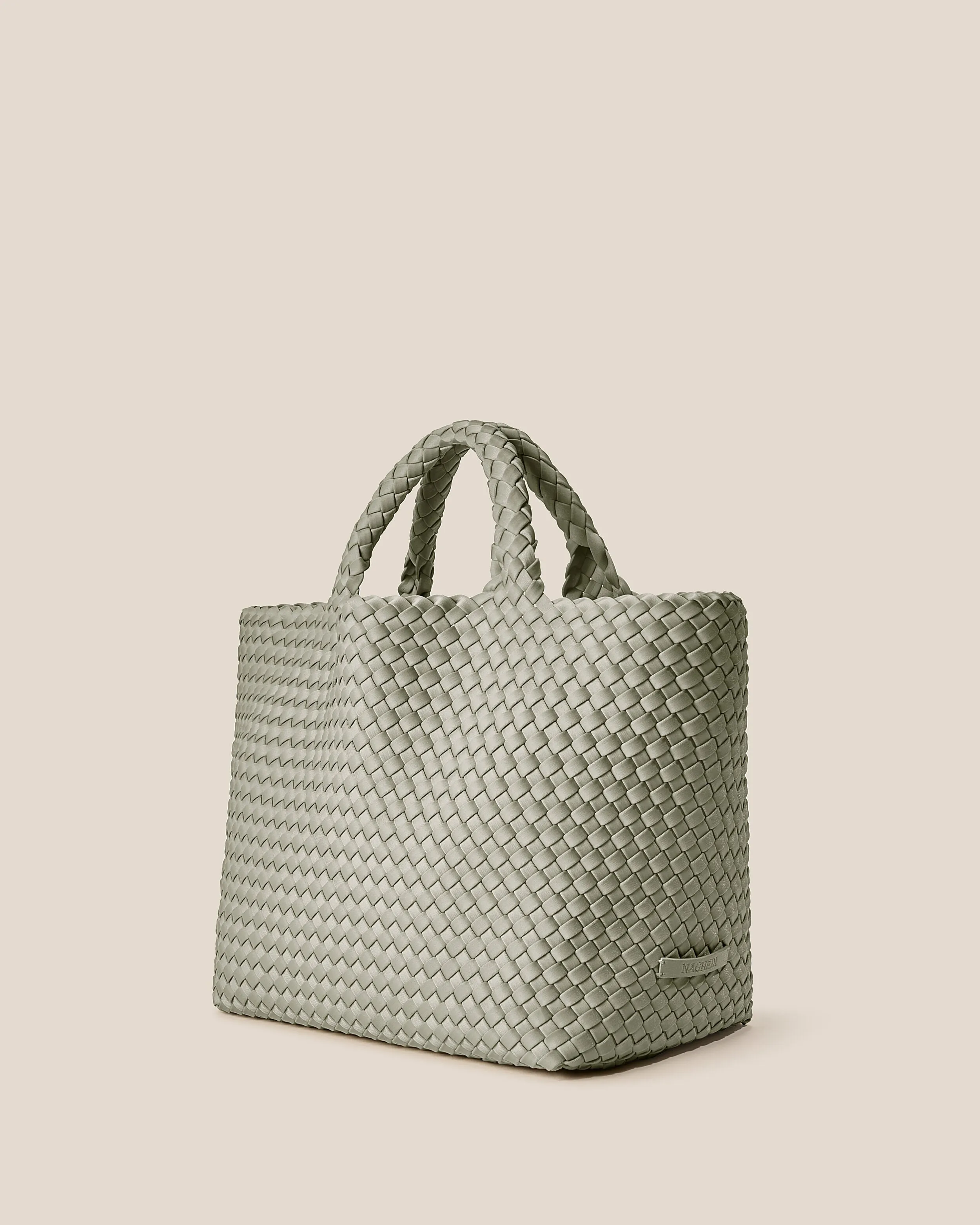 St. Barths Medium Tote | Celadon sold by Naghedi product image thumbnail 4