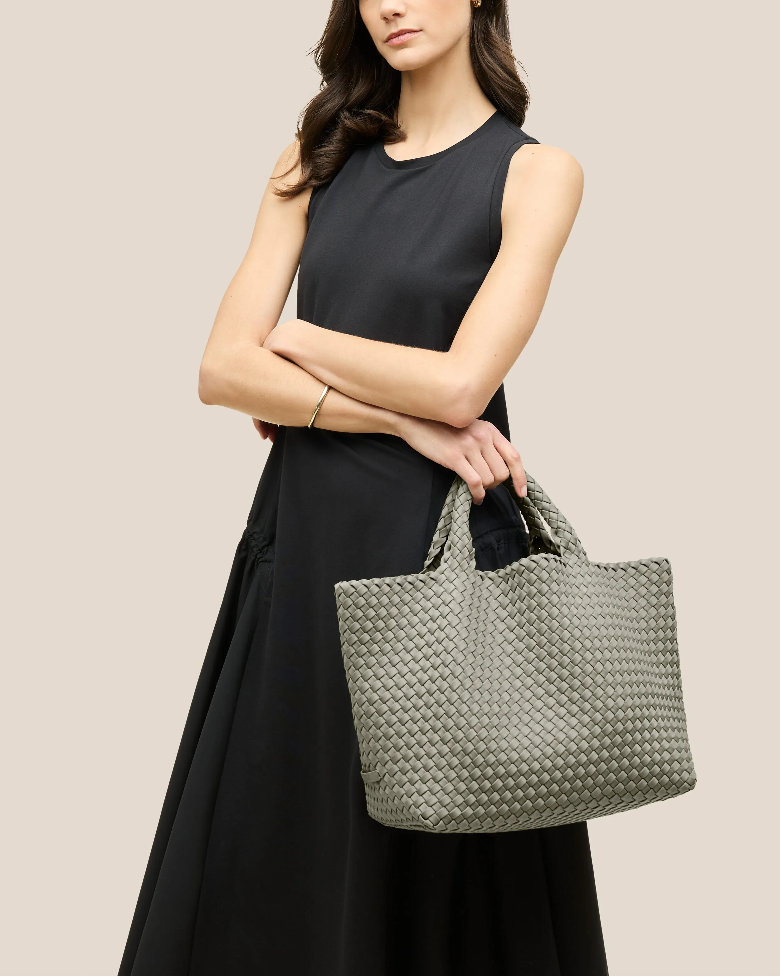 St. Barths Medium Tote | Celadon sold by Naghedi product image thumbnail 5