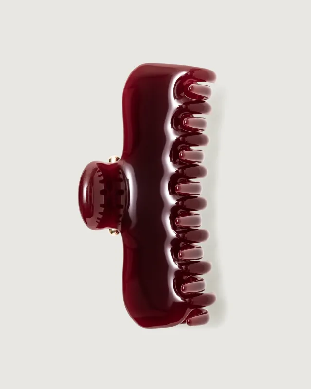 UNDO Hairware No. 4 Claw Clip | Bordeaux made by Naghedi