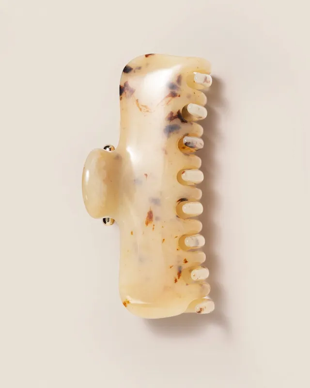 UNDO Hairware No. 4 Claw Clip | Light Tortoise made by Naghedi
