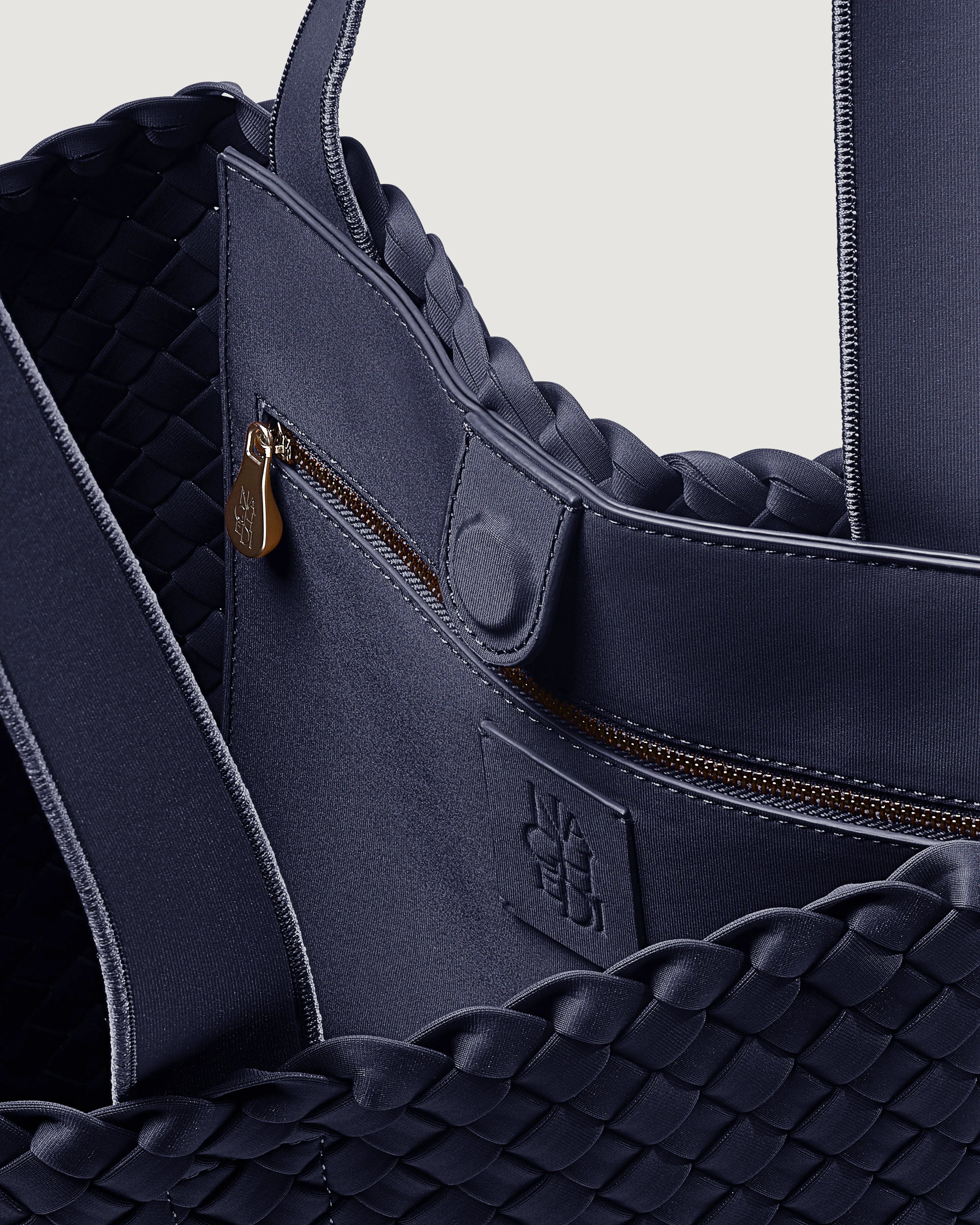 Como Shopper Tote | Ink Blue sold by Naghedi product image thumbnail 2