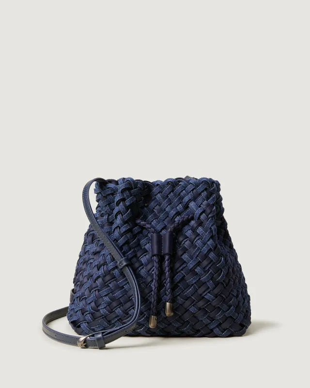 Gramercy Bucket Double Weave Denim | Indigo made by Naghedi