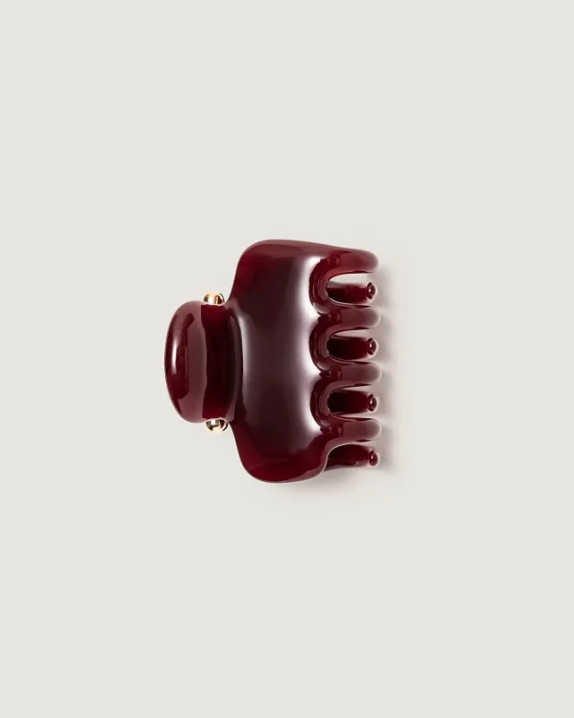 UNDO Hairware No. 2 Claw Clip | Bordeaux made by Naghedi