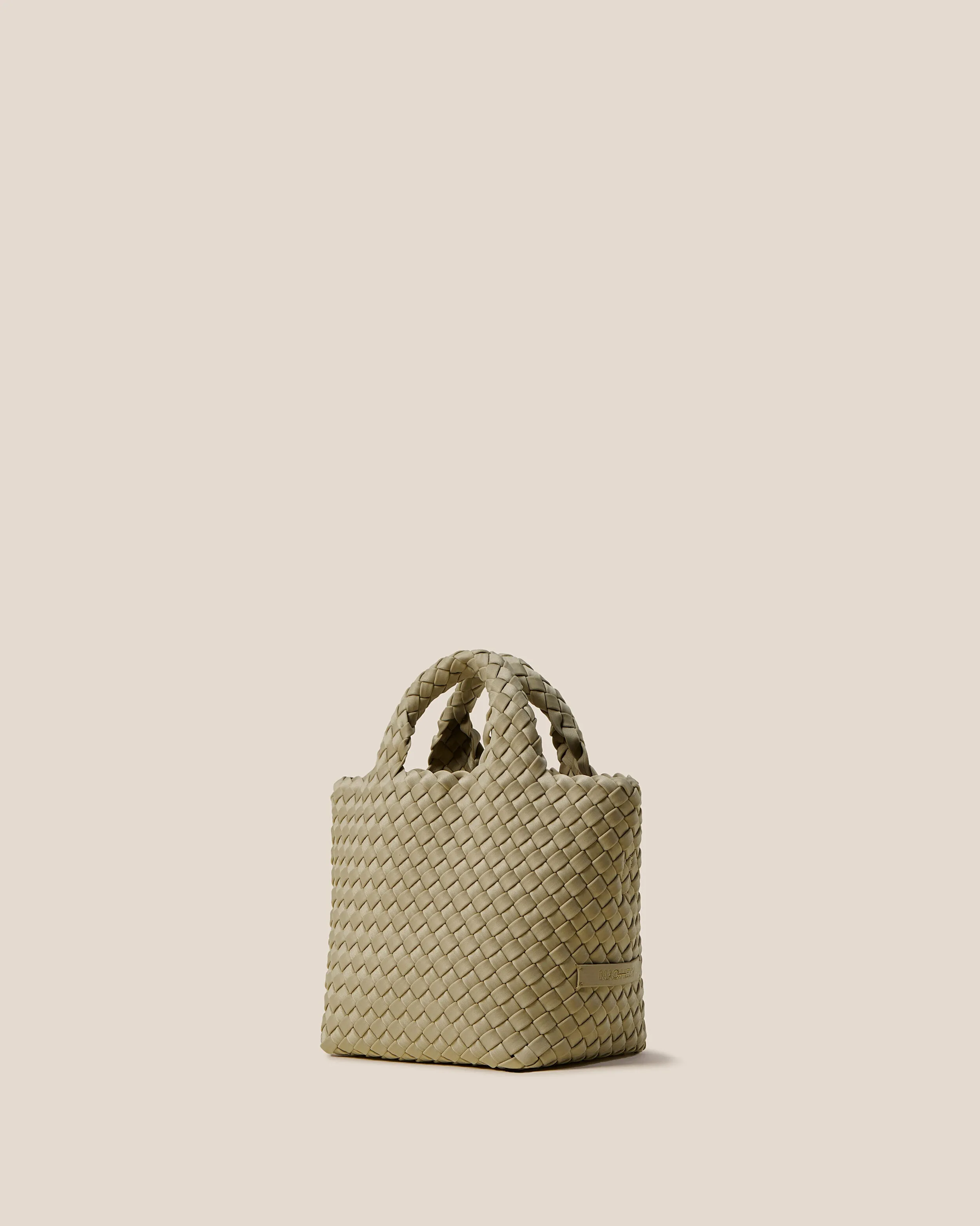 St. Barths Petit Tote | Stone sold by Naghedi product image thumbnail 4