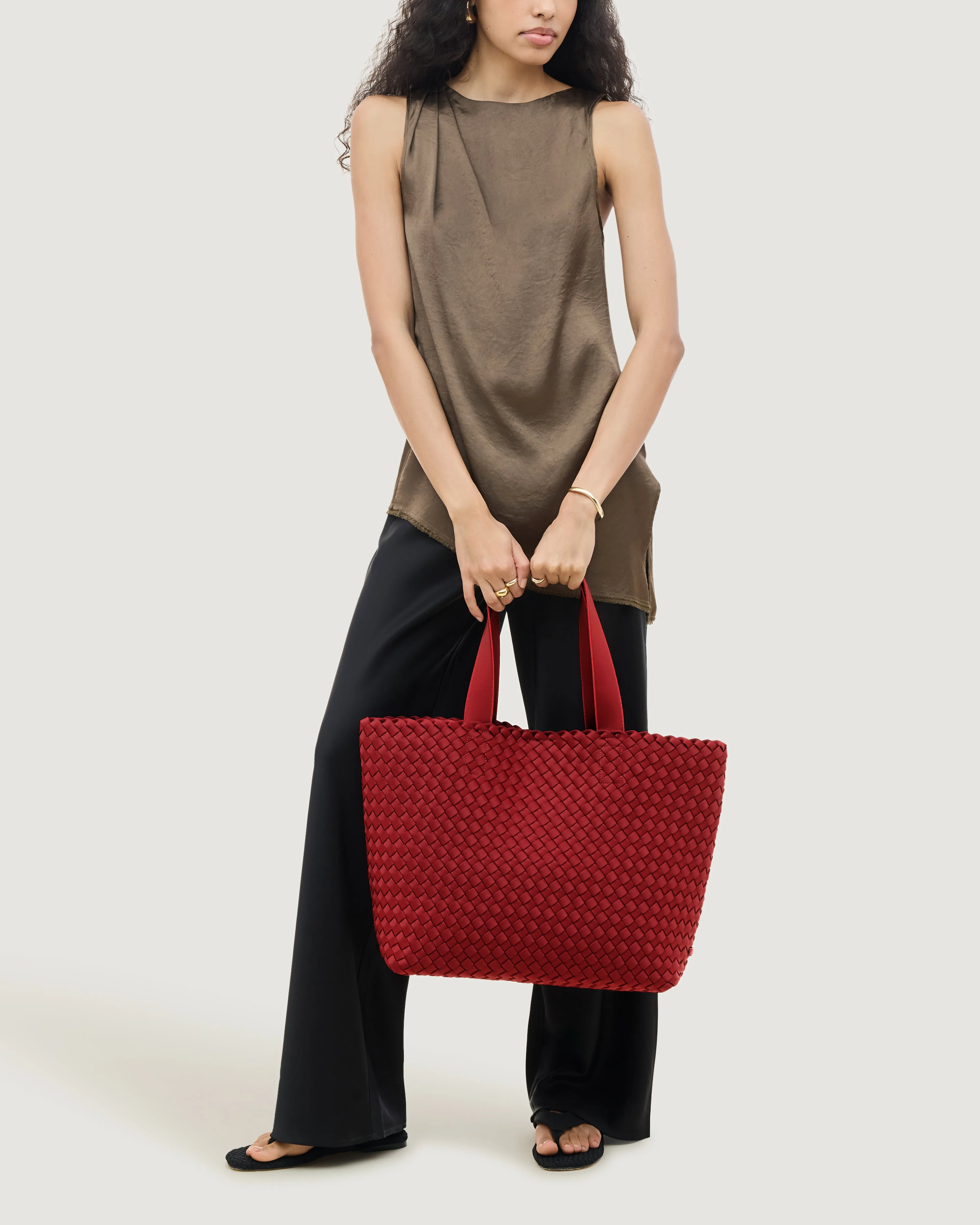 Como Medium Tote | Rosso sold by Naghedi product image thumbnail 5