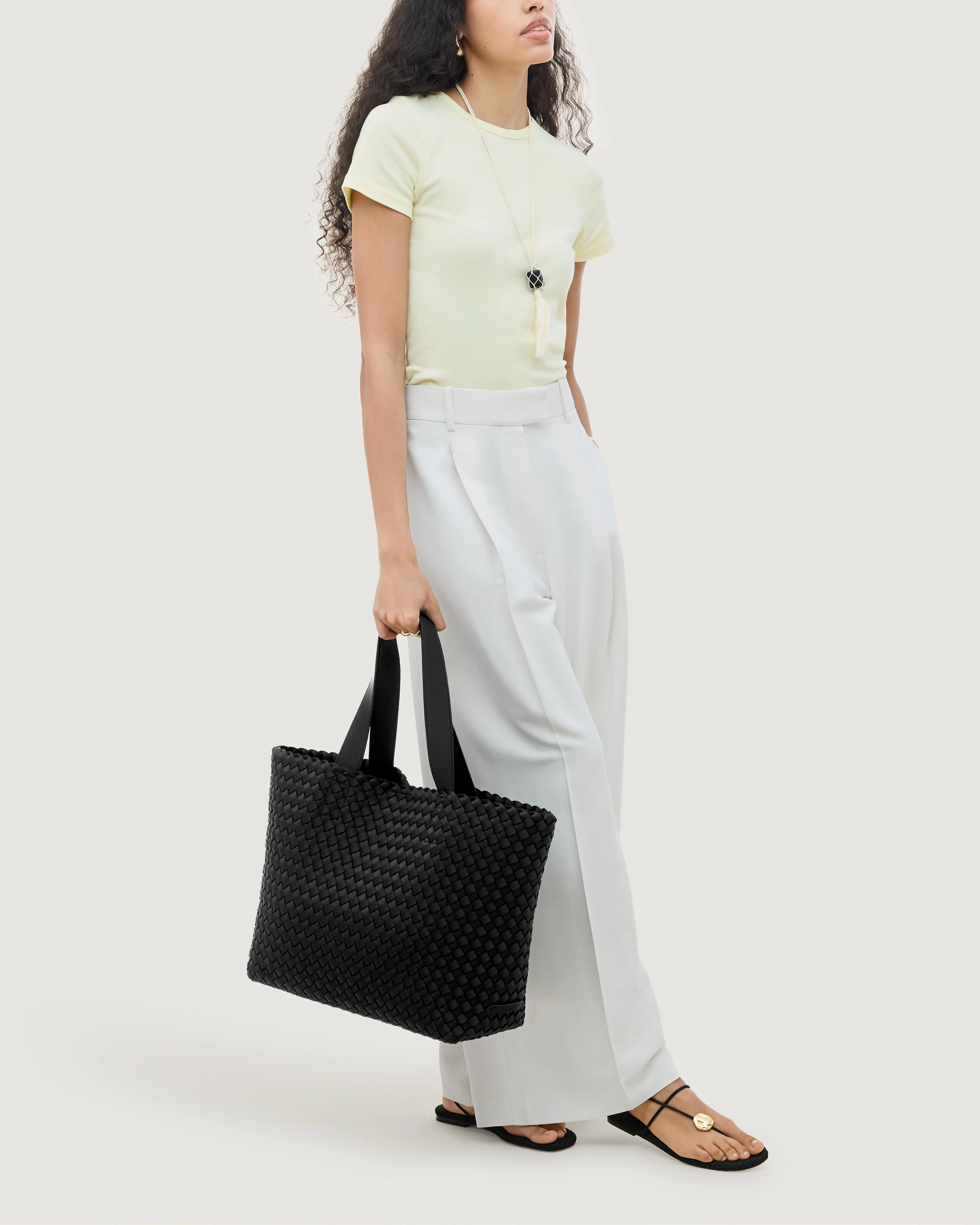 Como Medium Tote | Onyx sold by Naghedi product image thumbnail 5