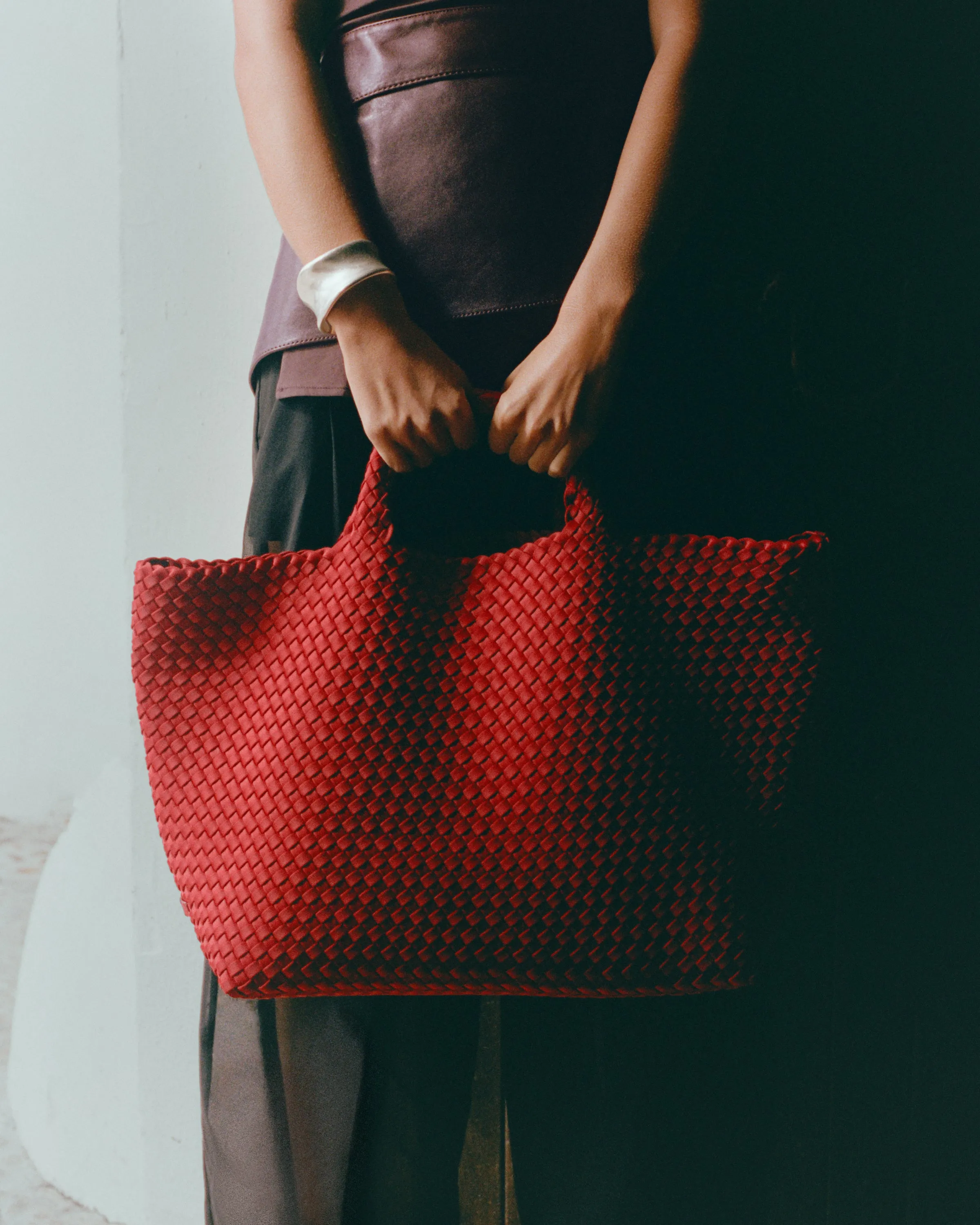 St. Barths Large Tote | Rosso sold by Naghedi product image thumbnail 4