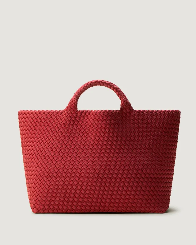 St. Barths Large Tote | Rosso made by Naghedi