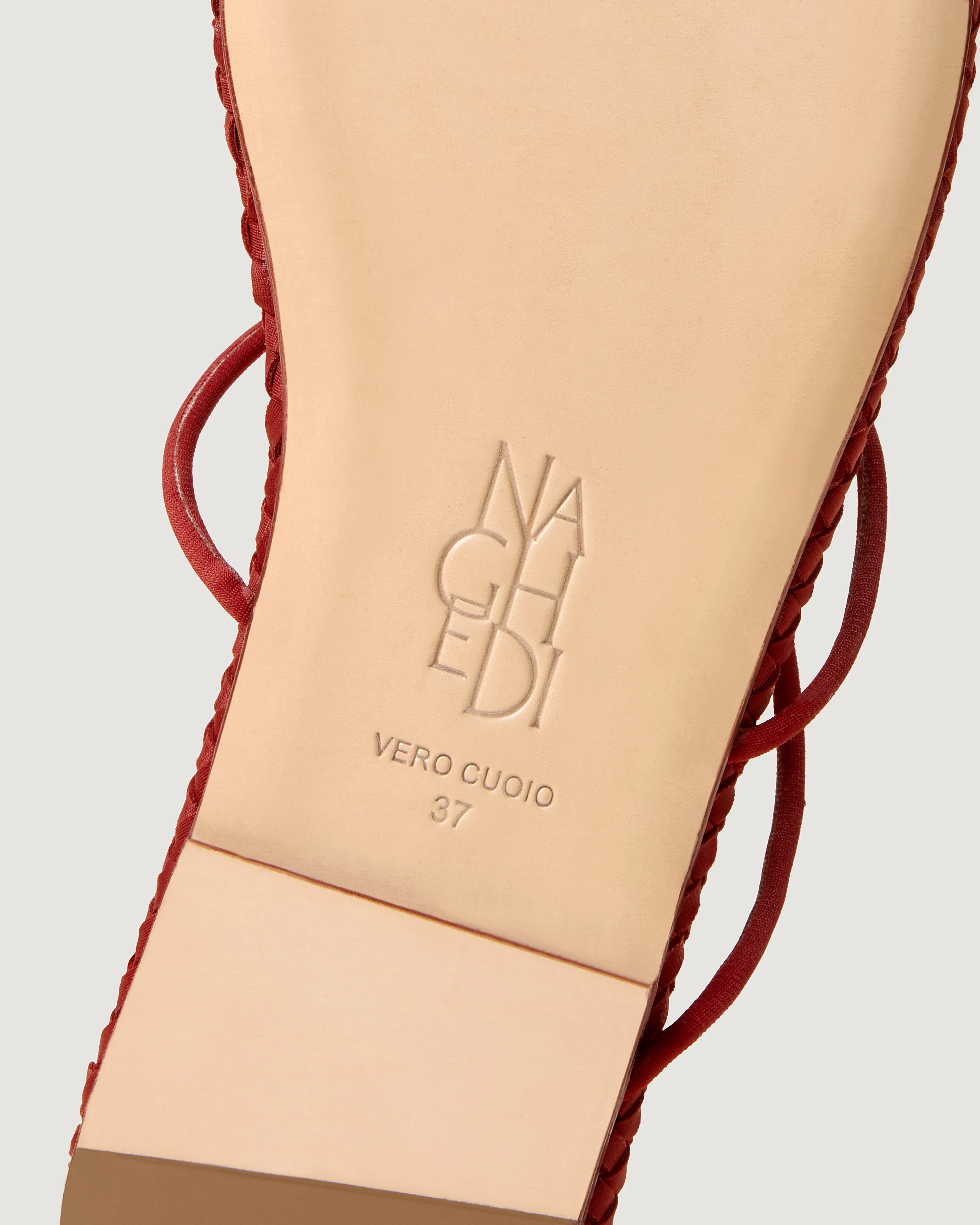 Gaia Sandal | Rosso sold by Naghedi product image thumbnail 4
