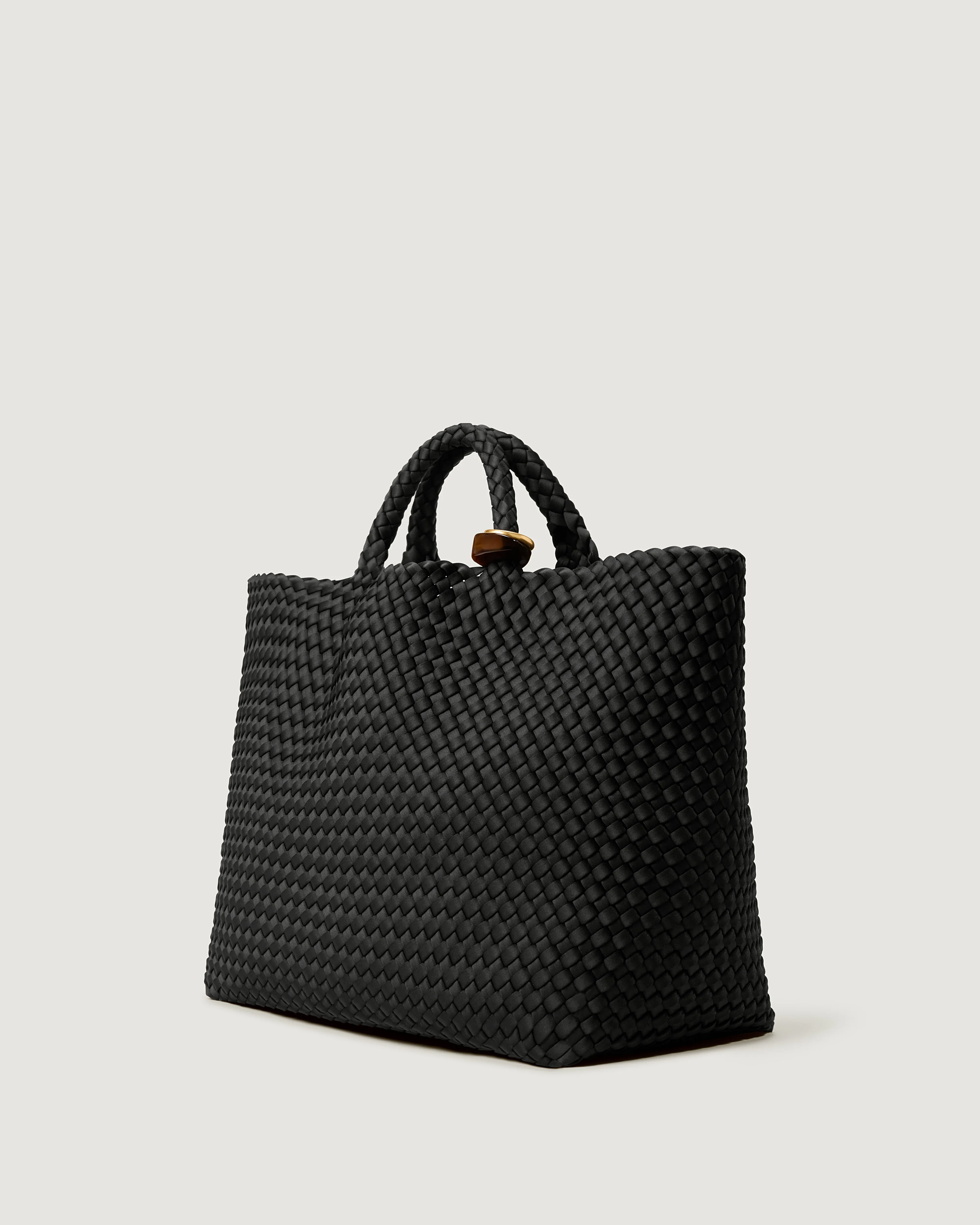 St. Barths Large Tote Beads | Onyx sold by Naghedi product image thumbnail 4