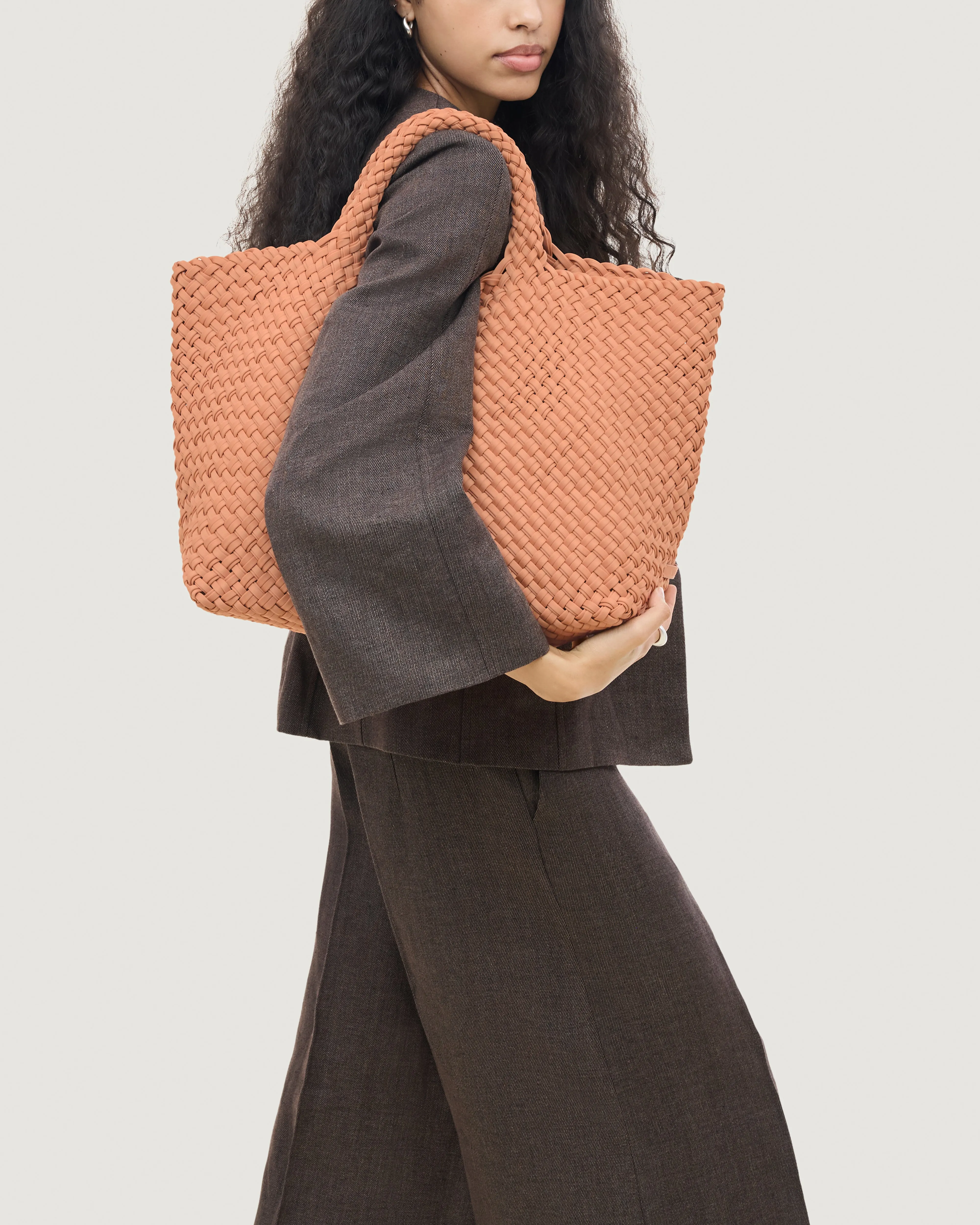 St. Barths Large Tote Double Weave | Etna sold by Naghedi product image thumbnail 5