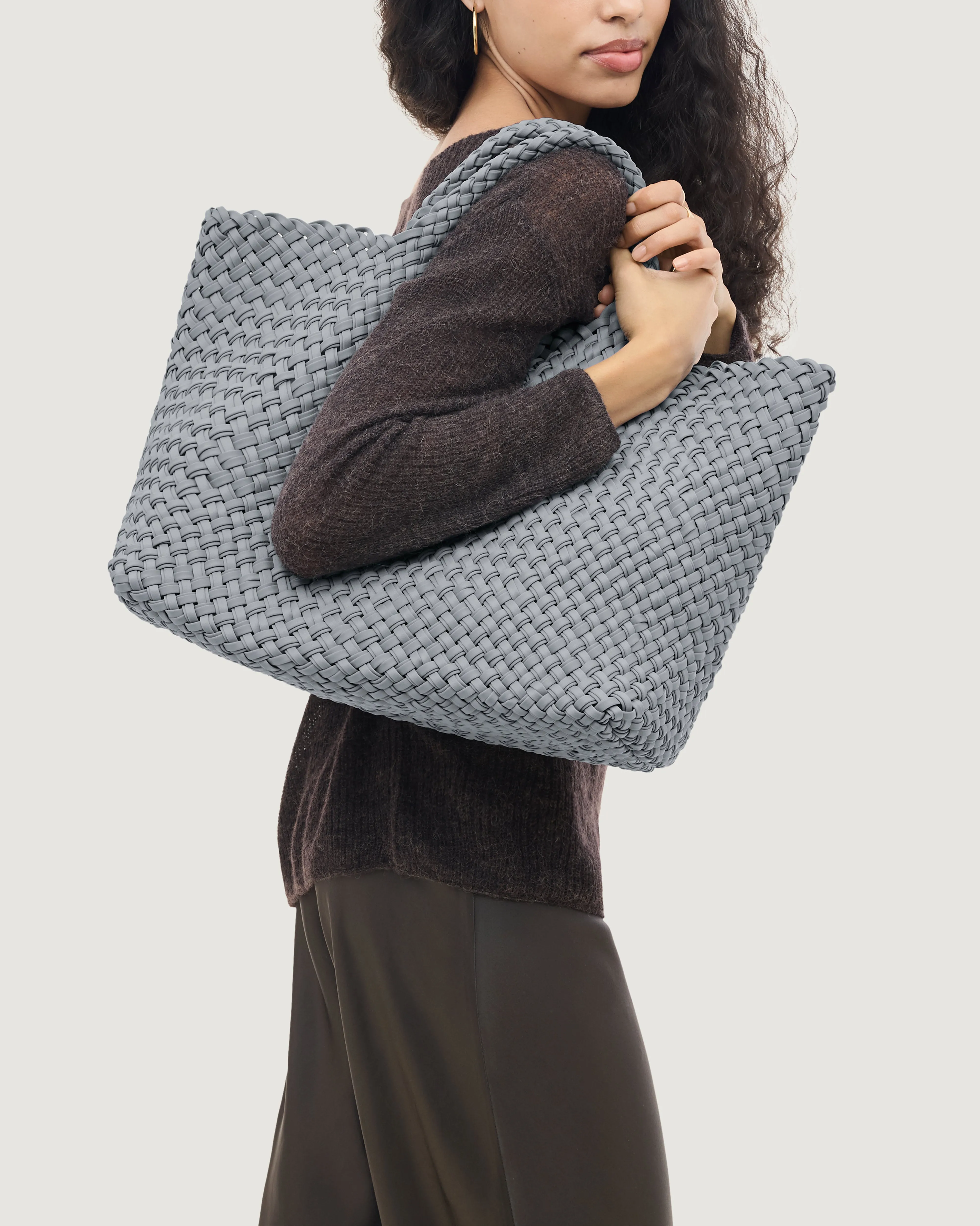 St. Barths Large Tote Double Weave | Marina sold by Naghedi product image thumbnail 5
