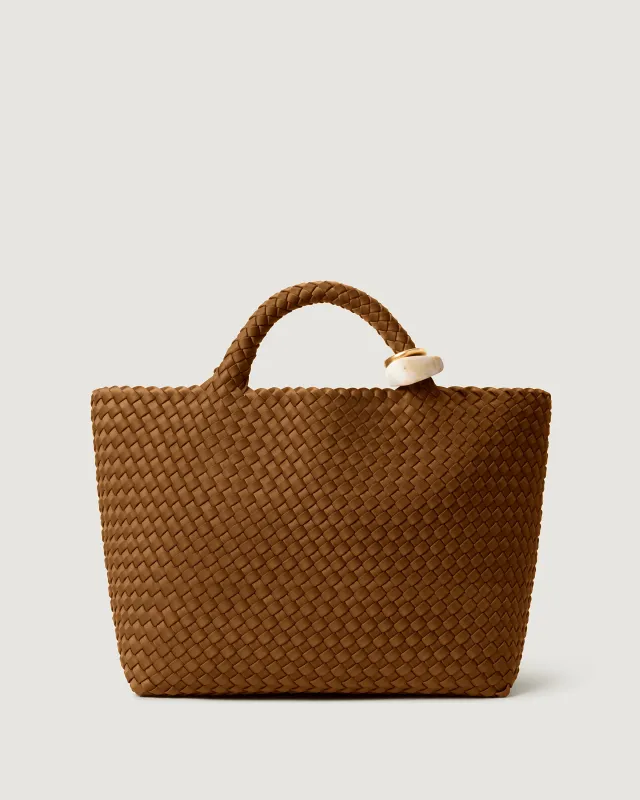 St. Barths Medium Tote Beads | Teak made by Naghedi