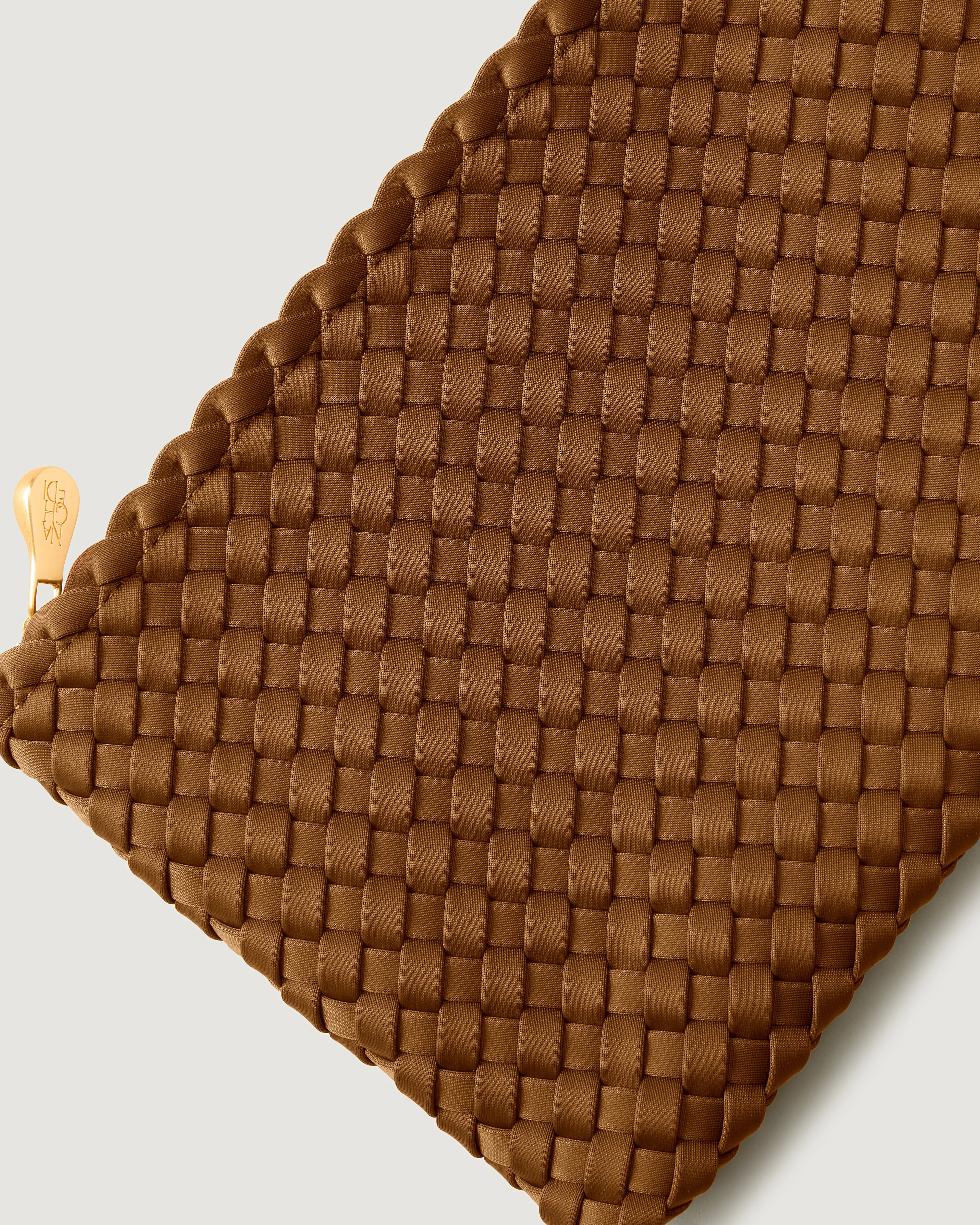St. Barths Large Tote Beads | Teak sold by Naghedi product image thumbnail 3