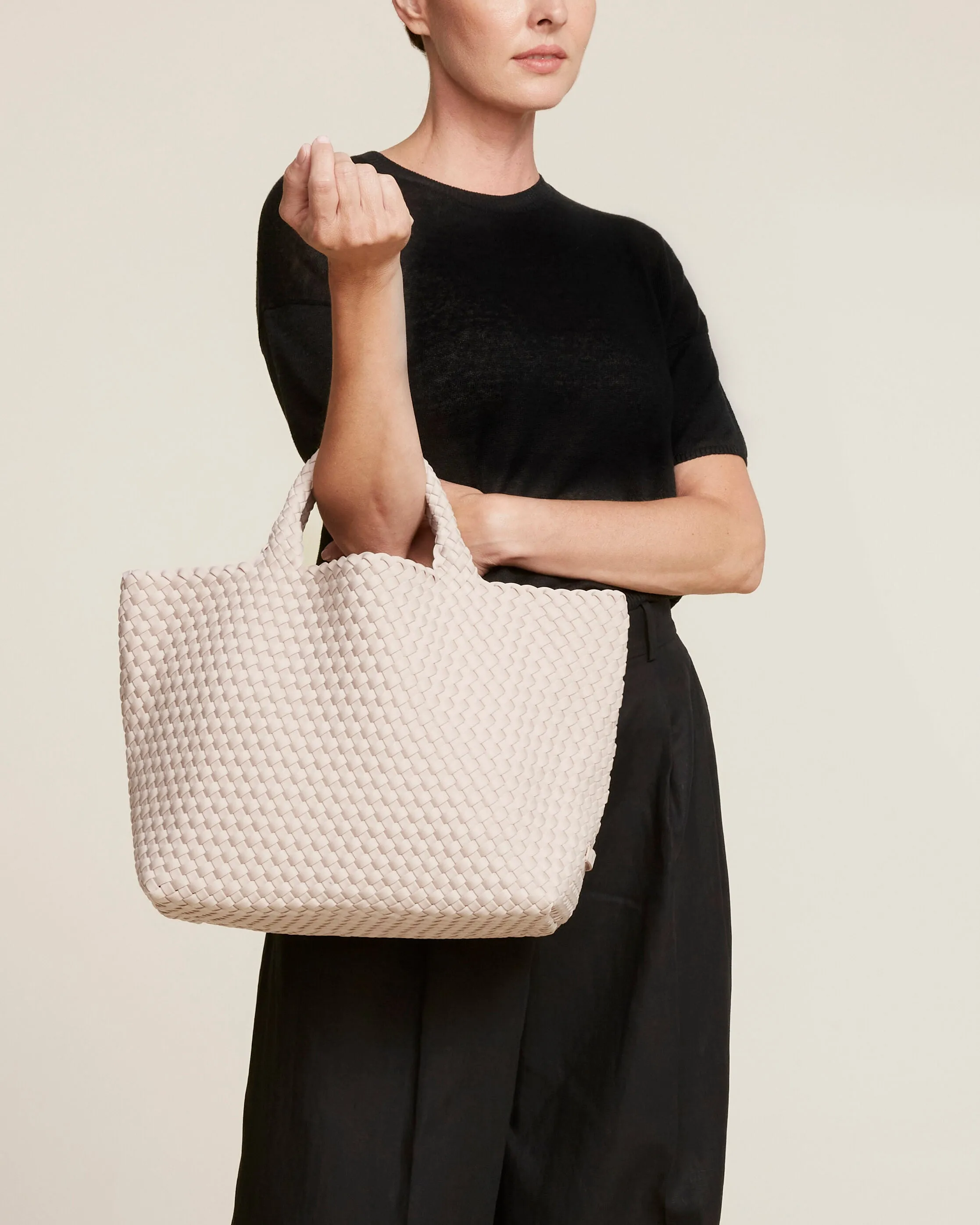 St. Barths Medium Tote (Original | Shell Pink sold by Naghedi product image thumbnail 5