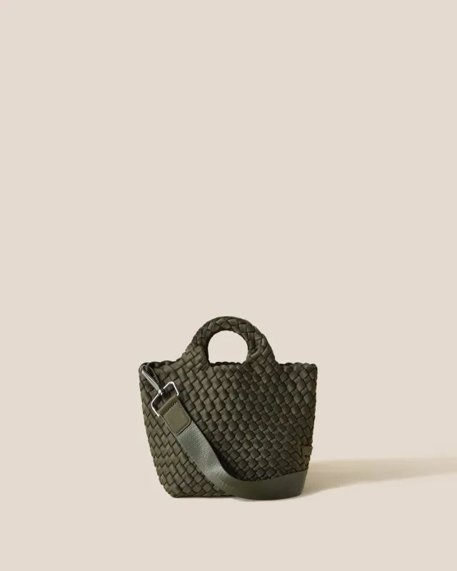 St. Barths Petit Tote | Olive made by Naghedi
