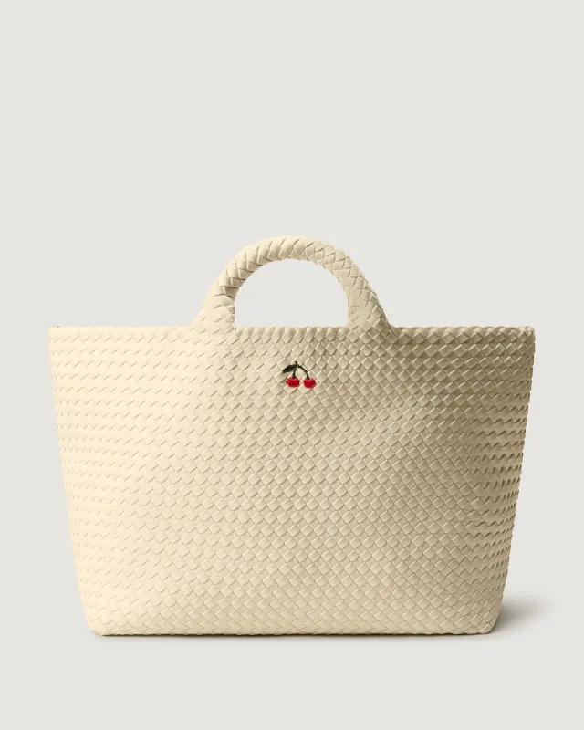 St. Barths Large Tote Cherry | Salt made by Naghedi