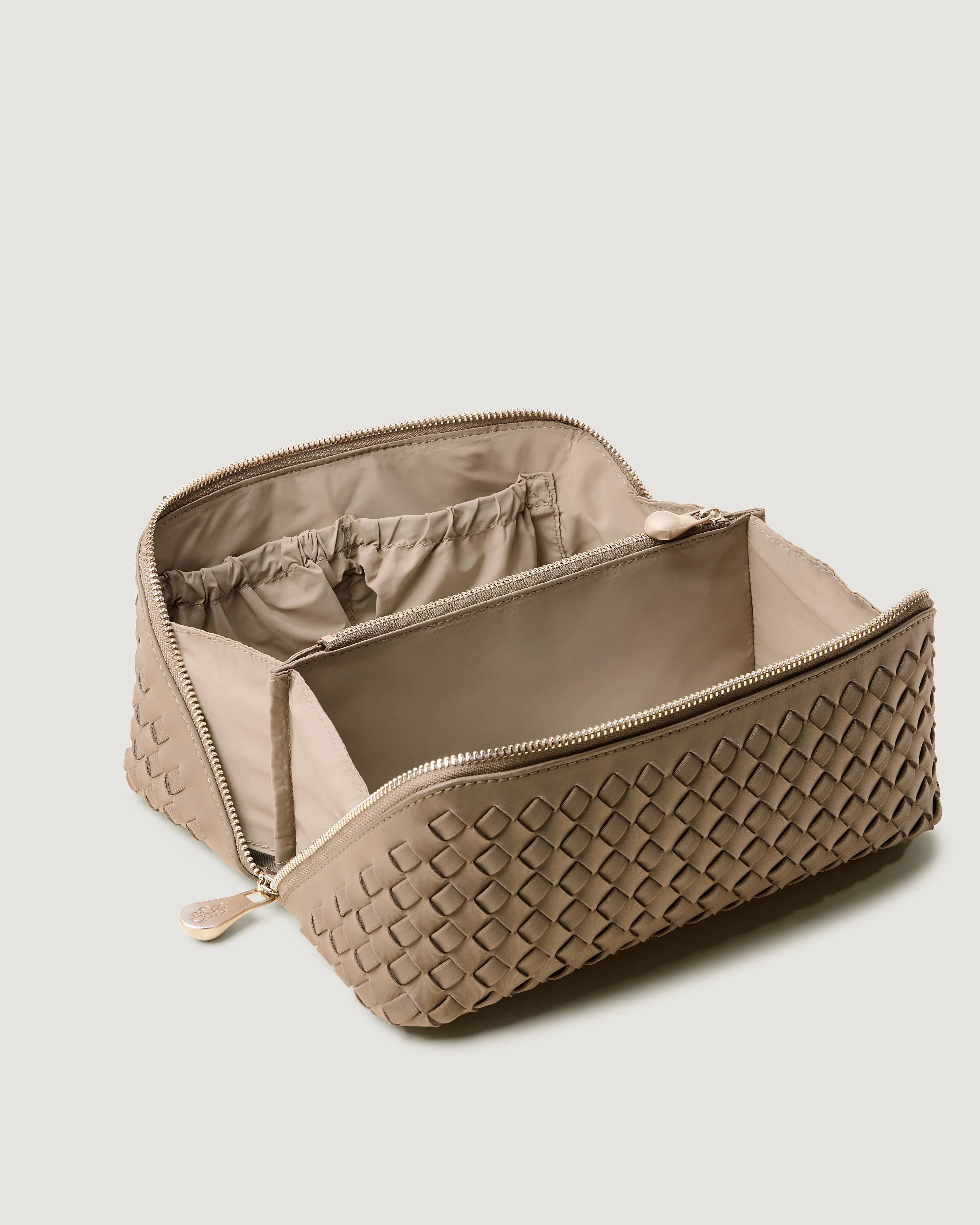 Caravan Medium Cosmetic Case | Cashmere sold by Naghedi product image thumbnail 2
