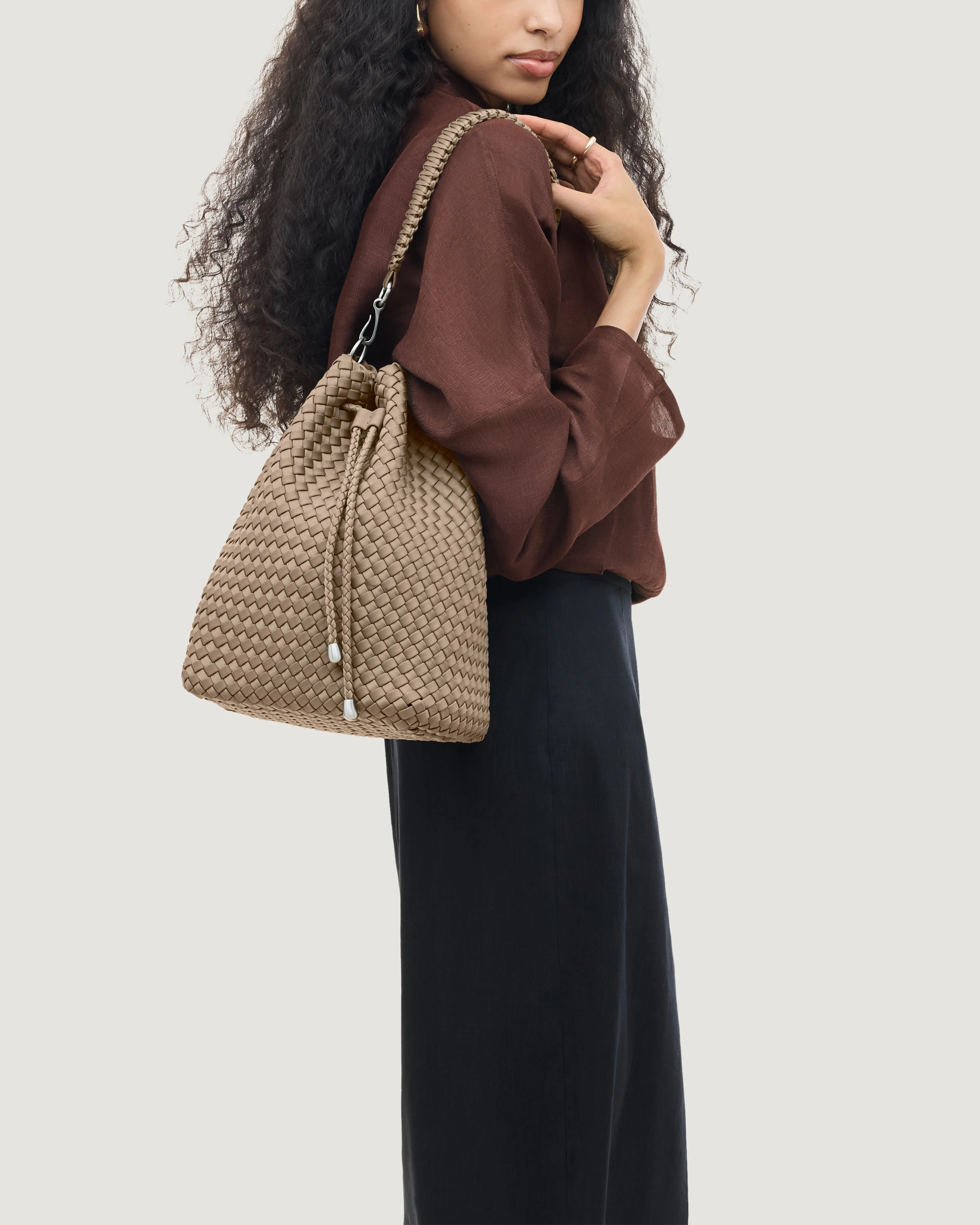 Mercer Large Bucket | Cashmere sold by Naghedi product image thumbnail 5