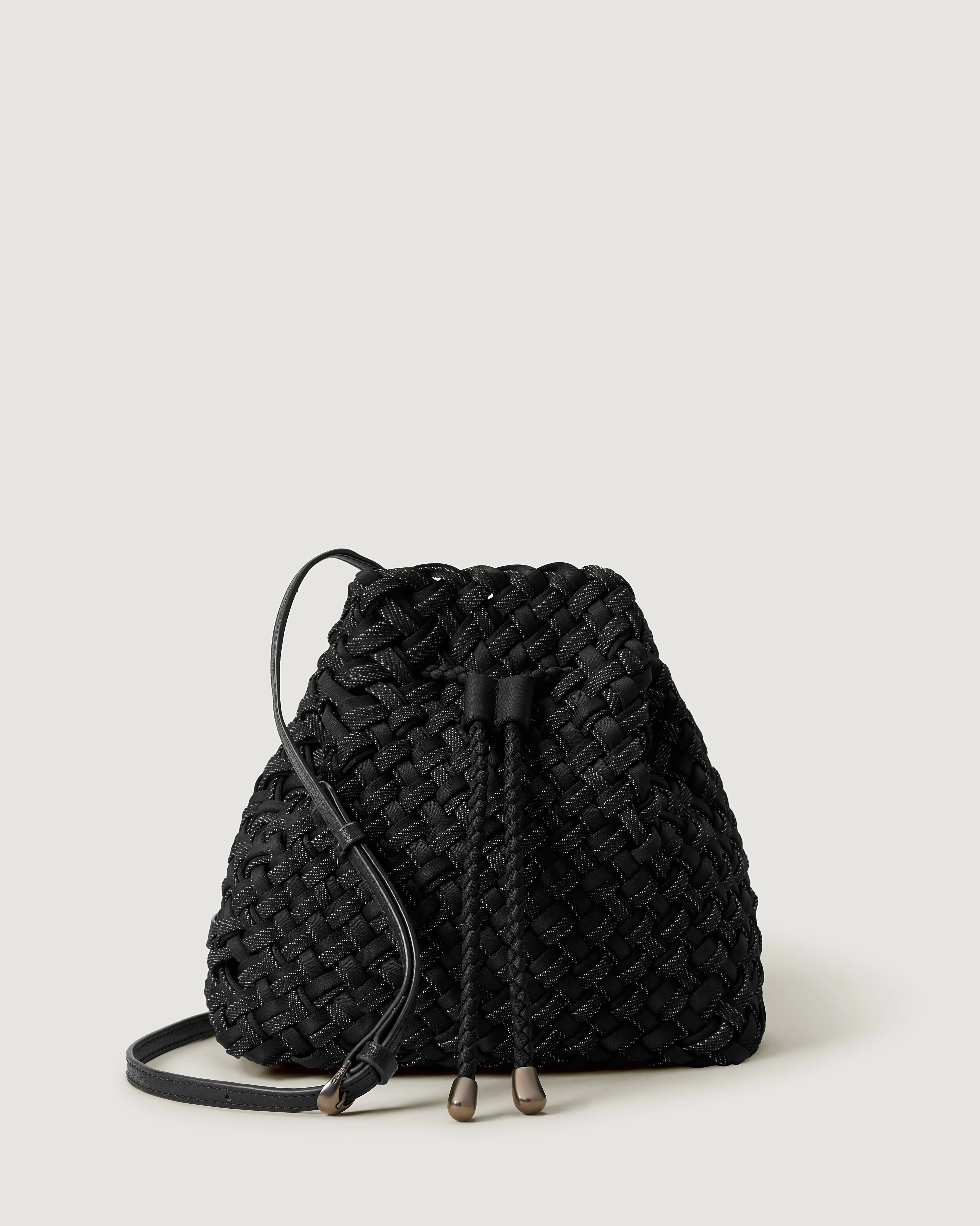 Gramercy Bucket Double Weave | Jet sold by Naghedi