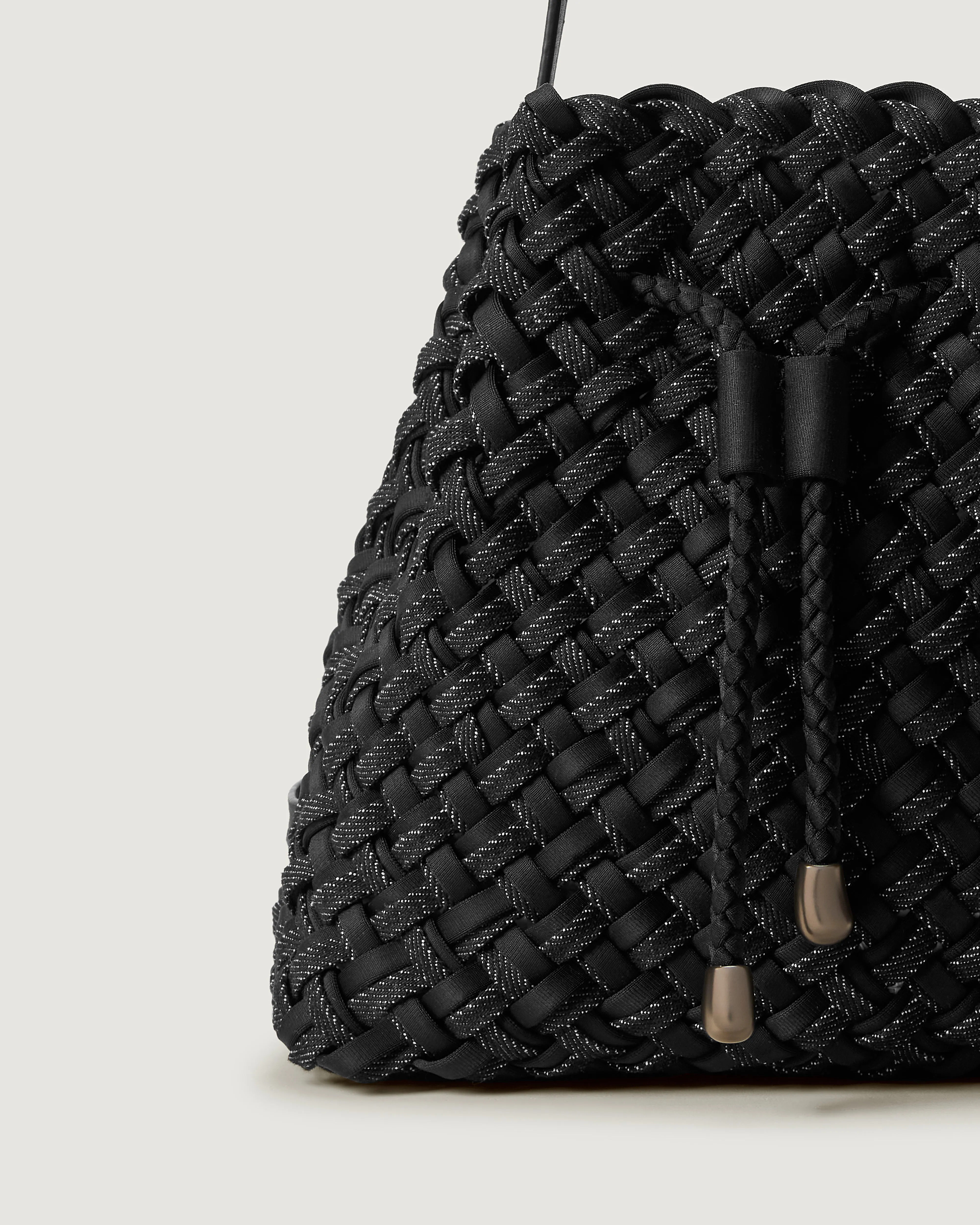 Gramercy Bucket Double Weave | Jet sold by Naghedi product image thumbnail 3