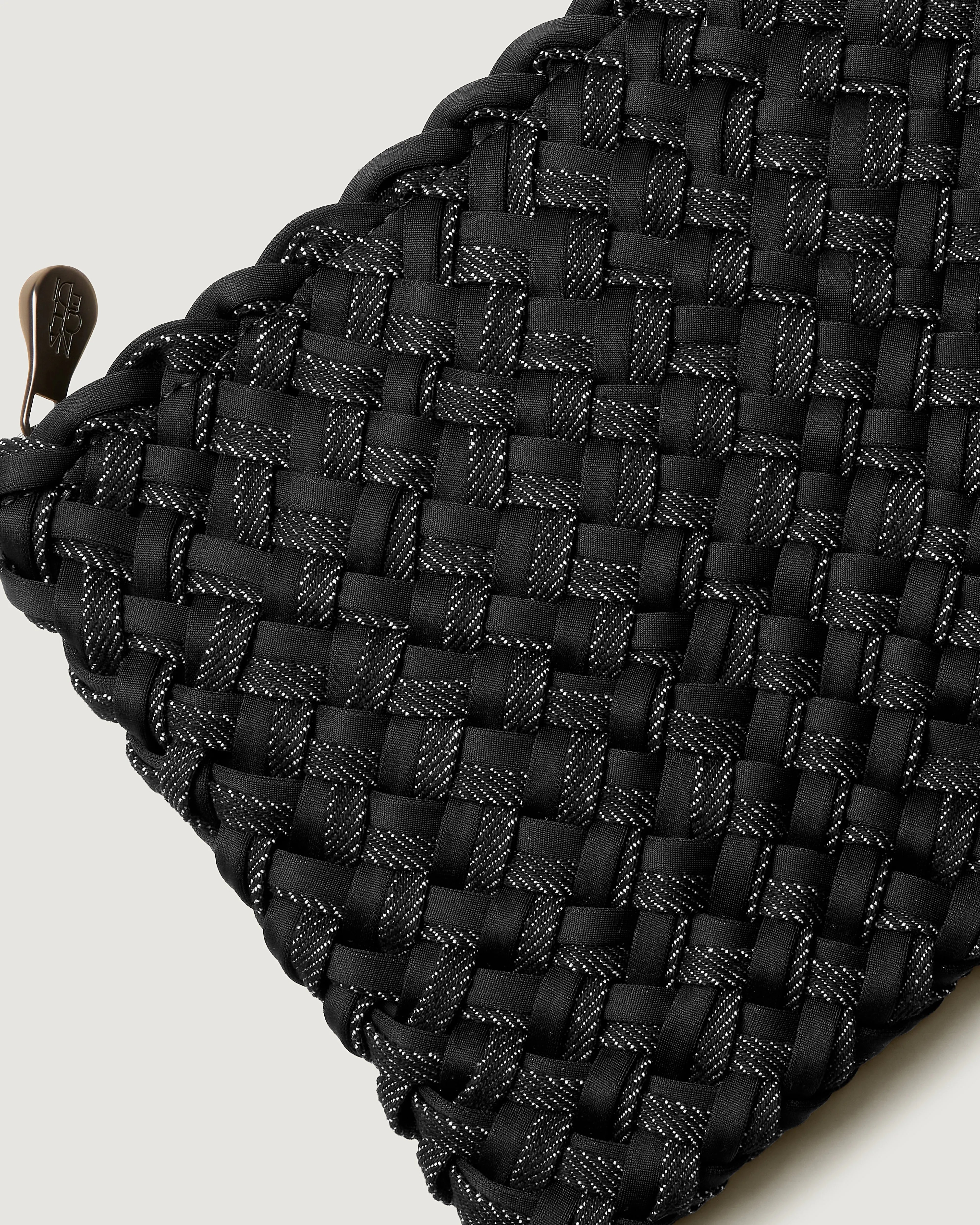 Nomad Medium Hobo Double Weave | Jet sold by Naghedi product image thumbnail 3