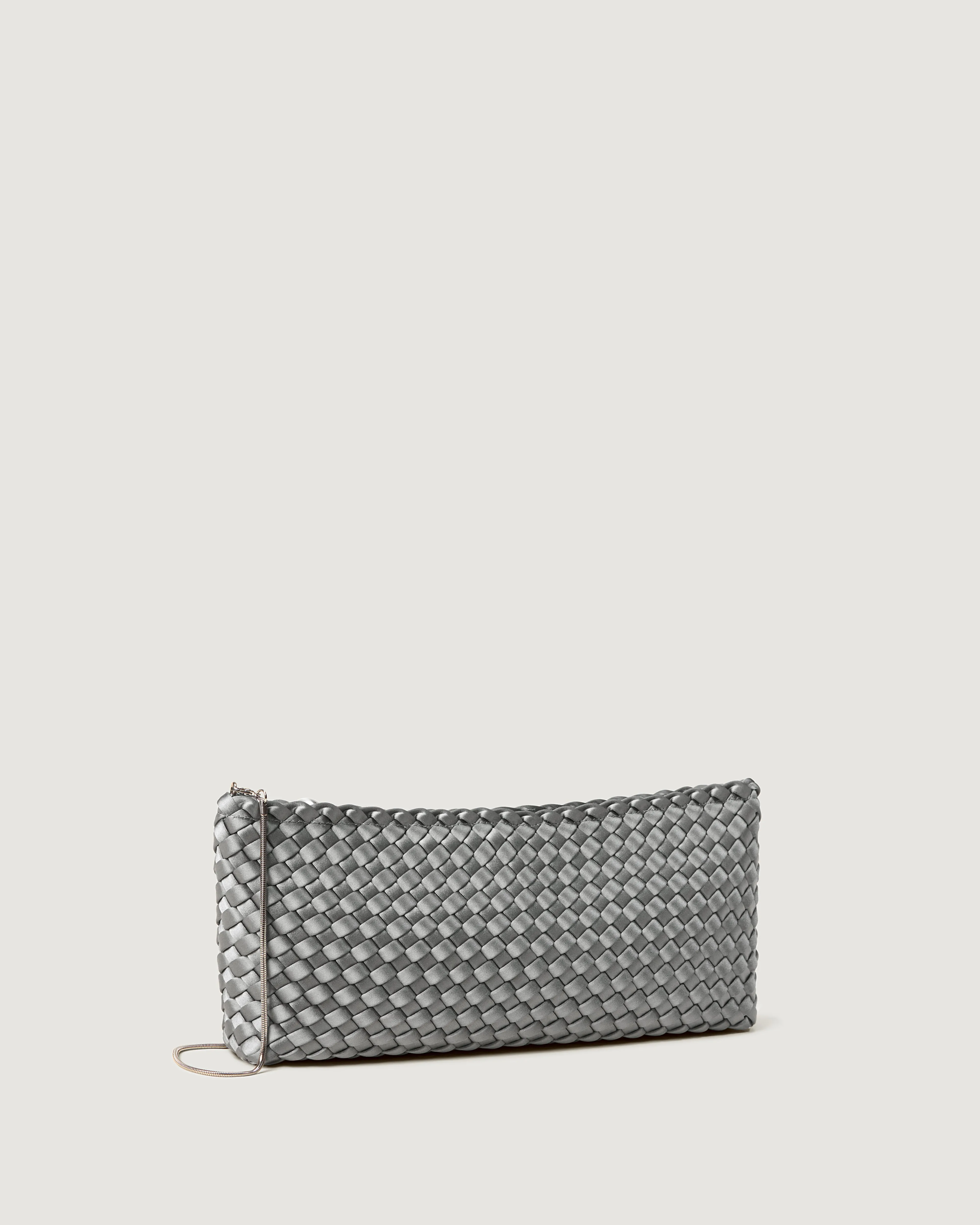 Gala Clutch Satin | Graphite sold by Naghedi product image thumbnail 3