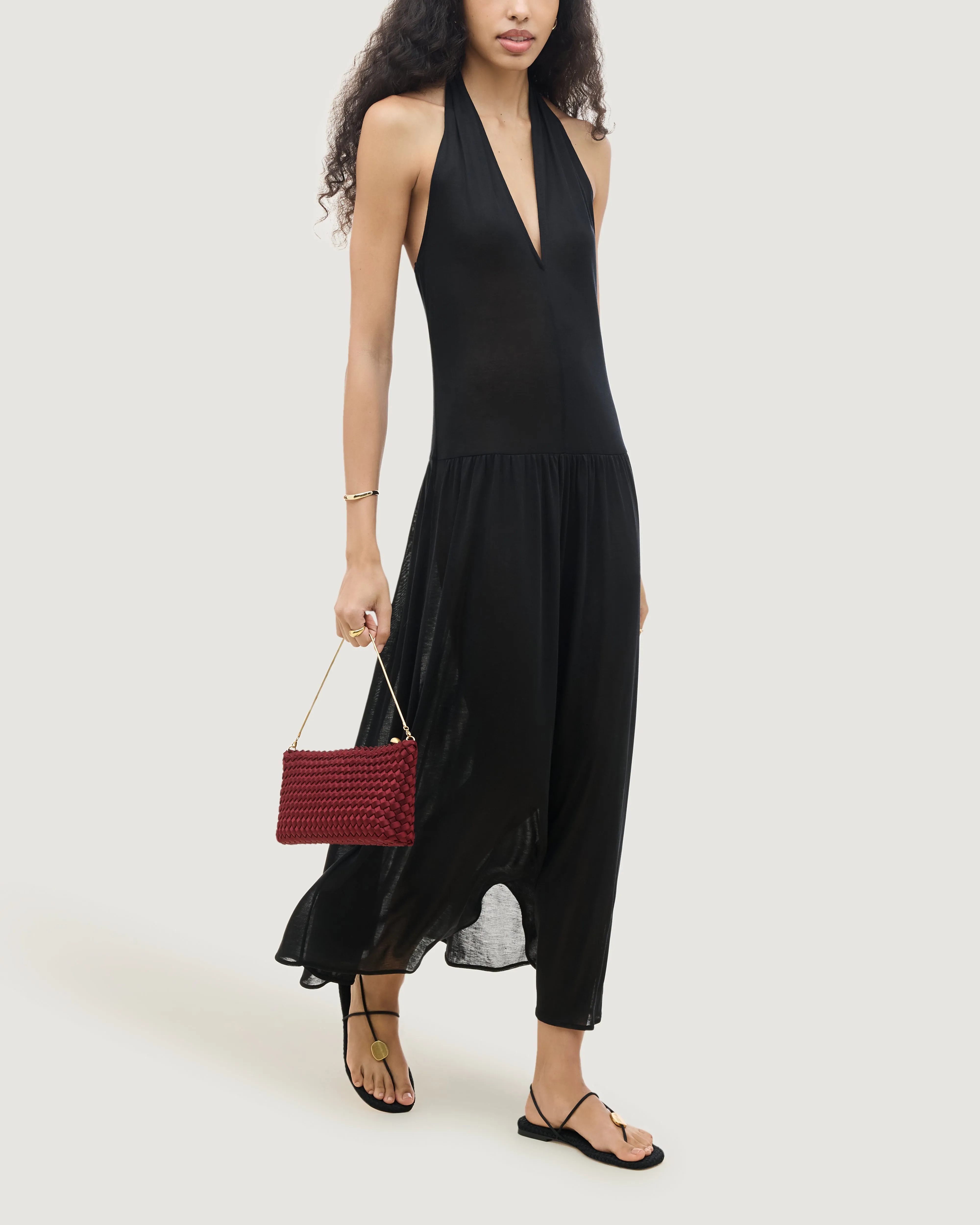 Gala Clutch Satin | Garnet sold by Naghedi product image thumbnail 5