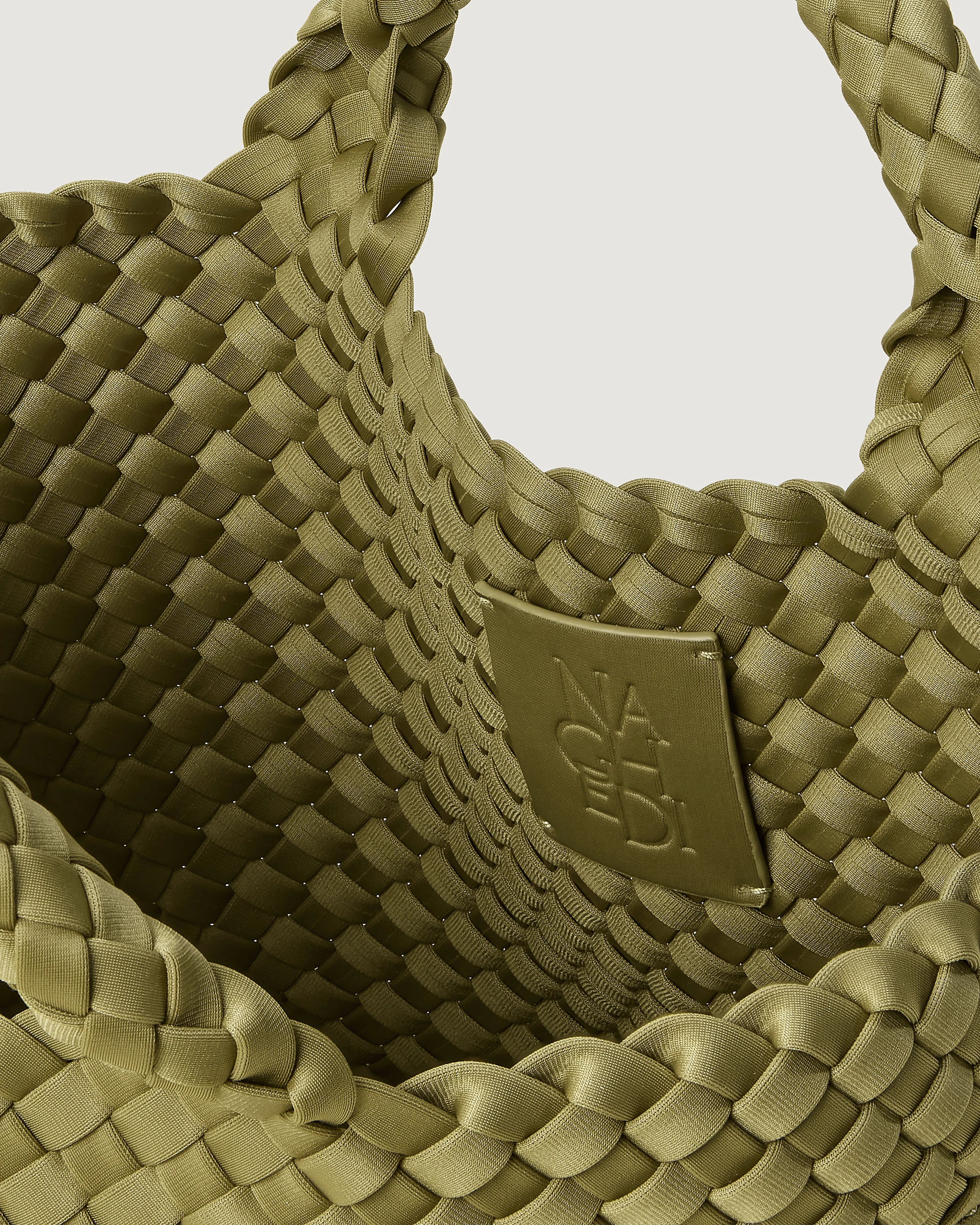 St. Barths Small Tote | Bottle Green sold by Naghedi product image thumbnail 2