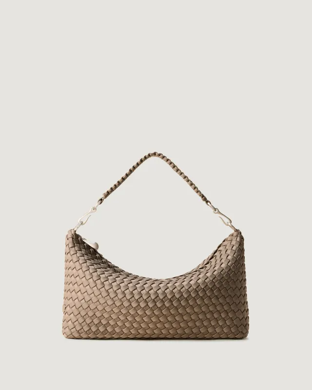 Porto Small Half-Moon Bag | Cashmere made by Naghedi