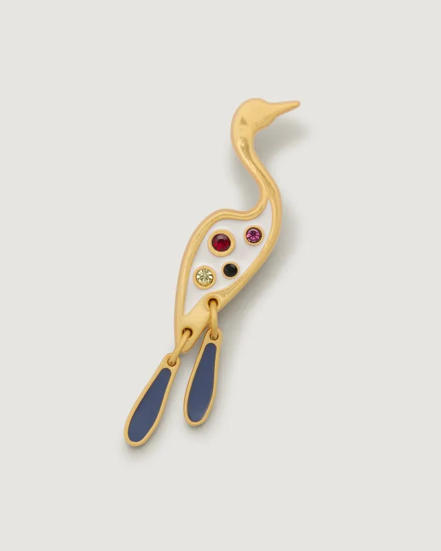 Bird of Paradise Bag Charm | Bird of Paradise made by Naghedi