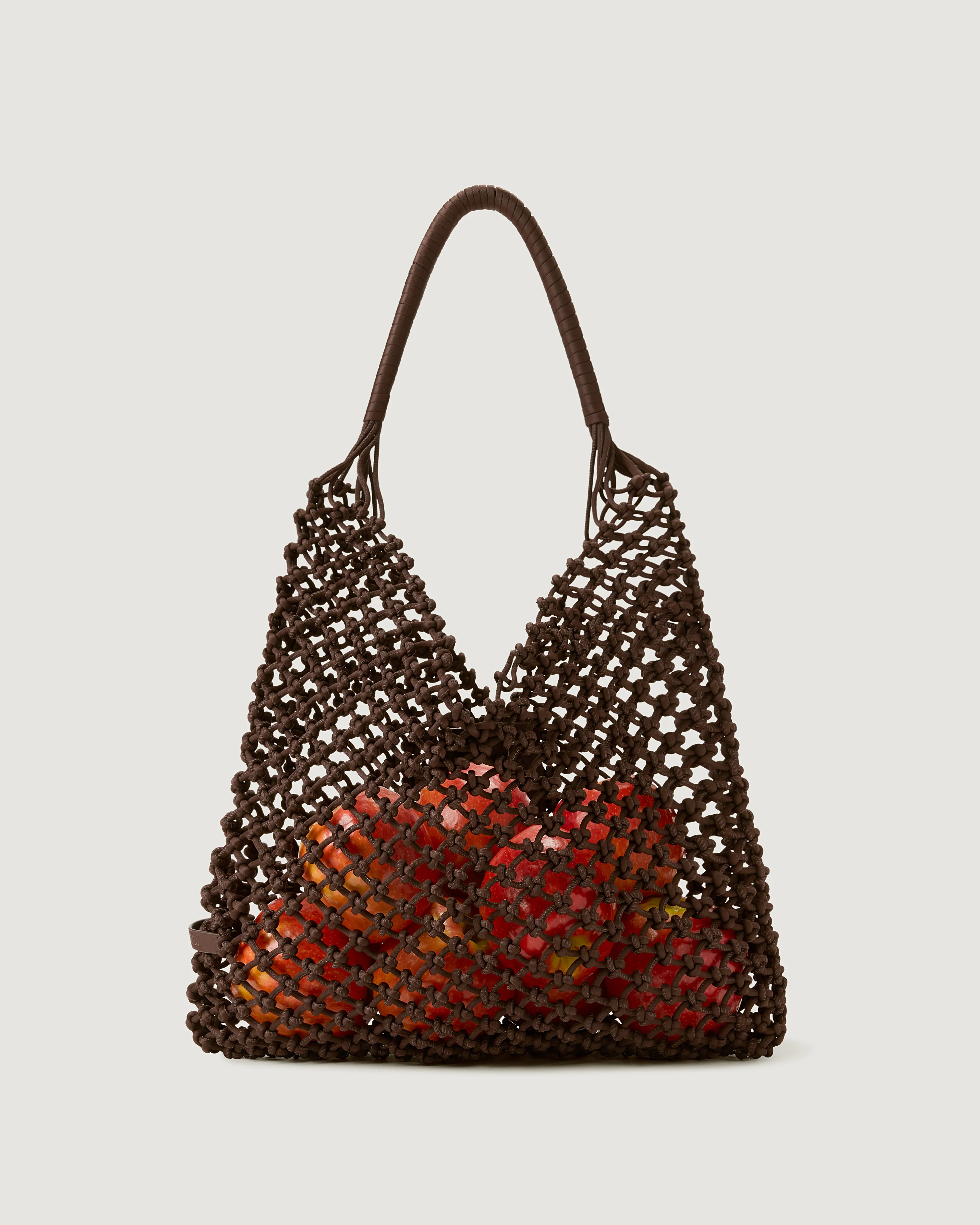 Isola Large Net Bag | Chocolate sold by Naghedi