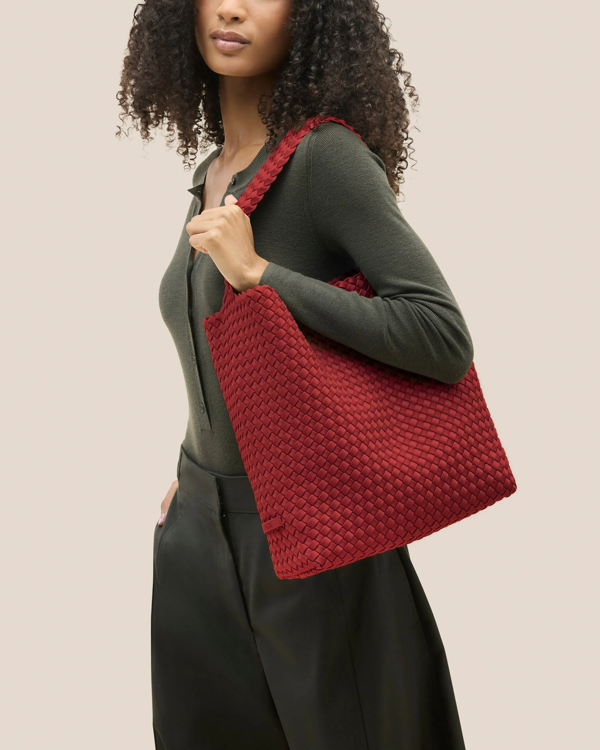 Nomad Medium Hobo | Rosso sold by Naghedi product image thumbnail 5