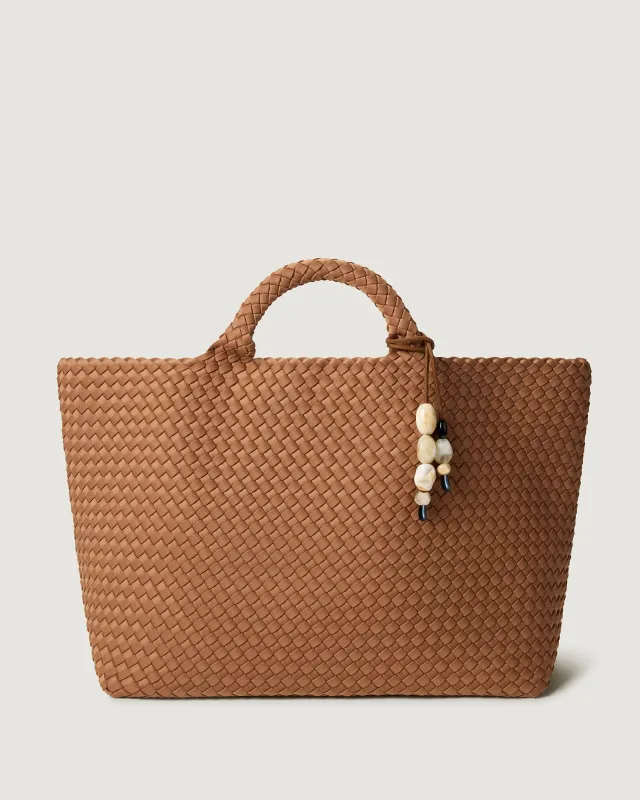 St. Barths Large Tote | Cocoa made by Naghedi