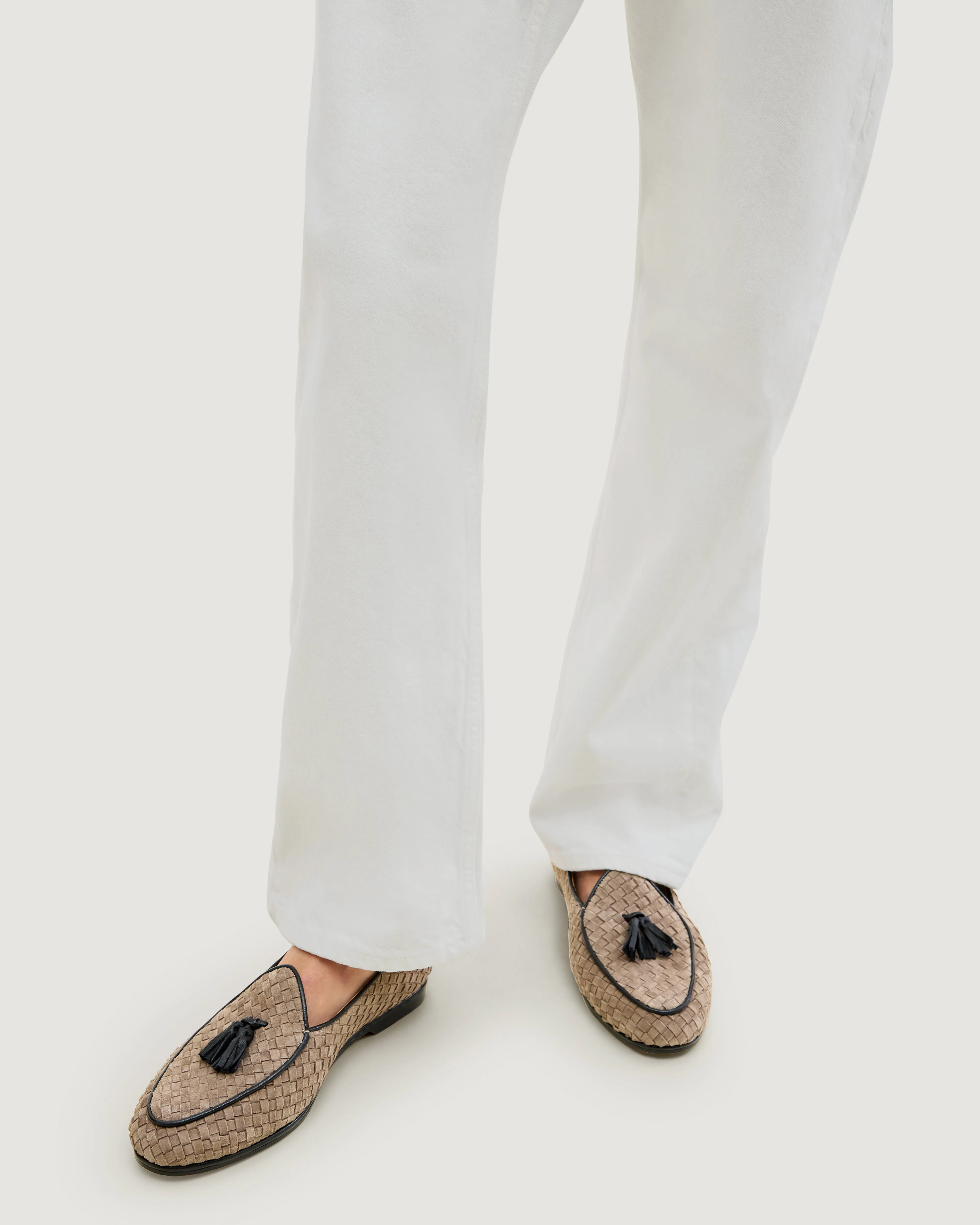 Lucca Belgian Loafer Suede | Cashmere sold by Naghedi product image thumbnail 5