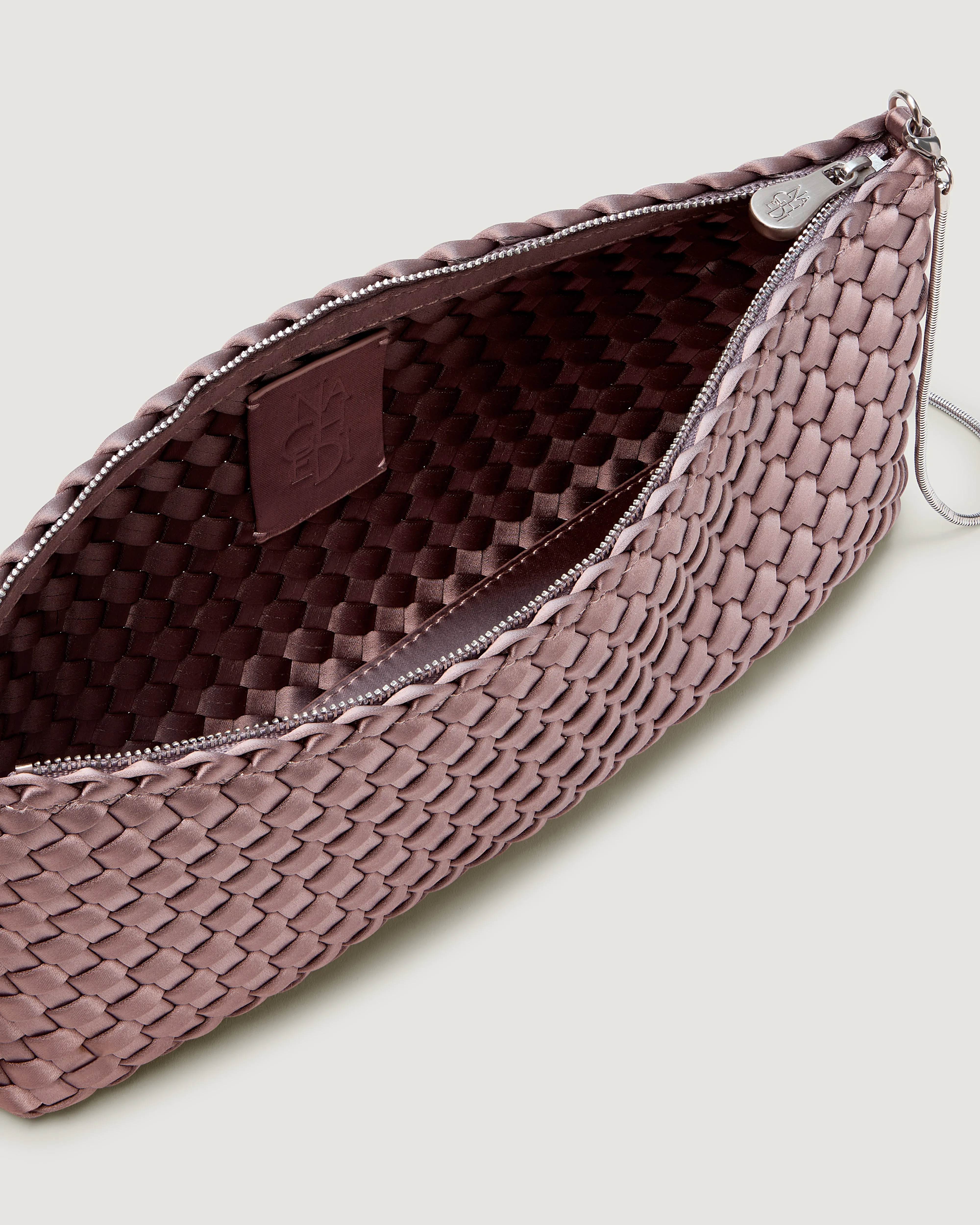 Gala Clutch Satin | Lavender sold by Naghedi product image thumbnail 2