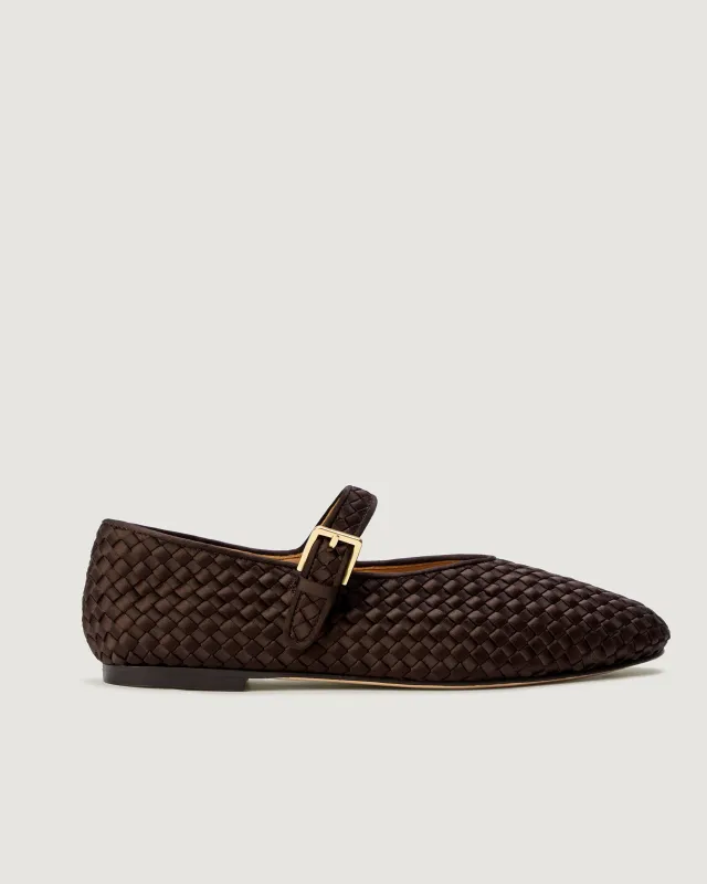 Marais Mary Jane Satin | Chocolate made by Naghedi
