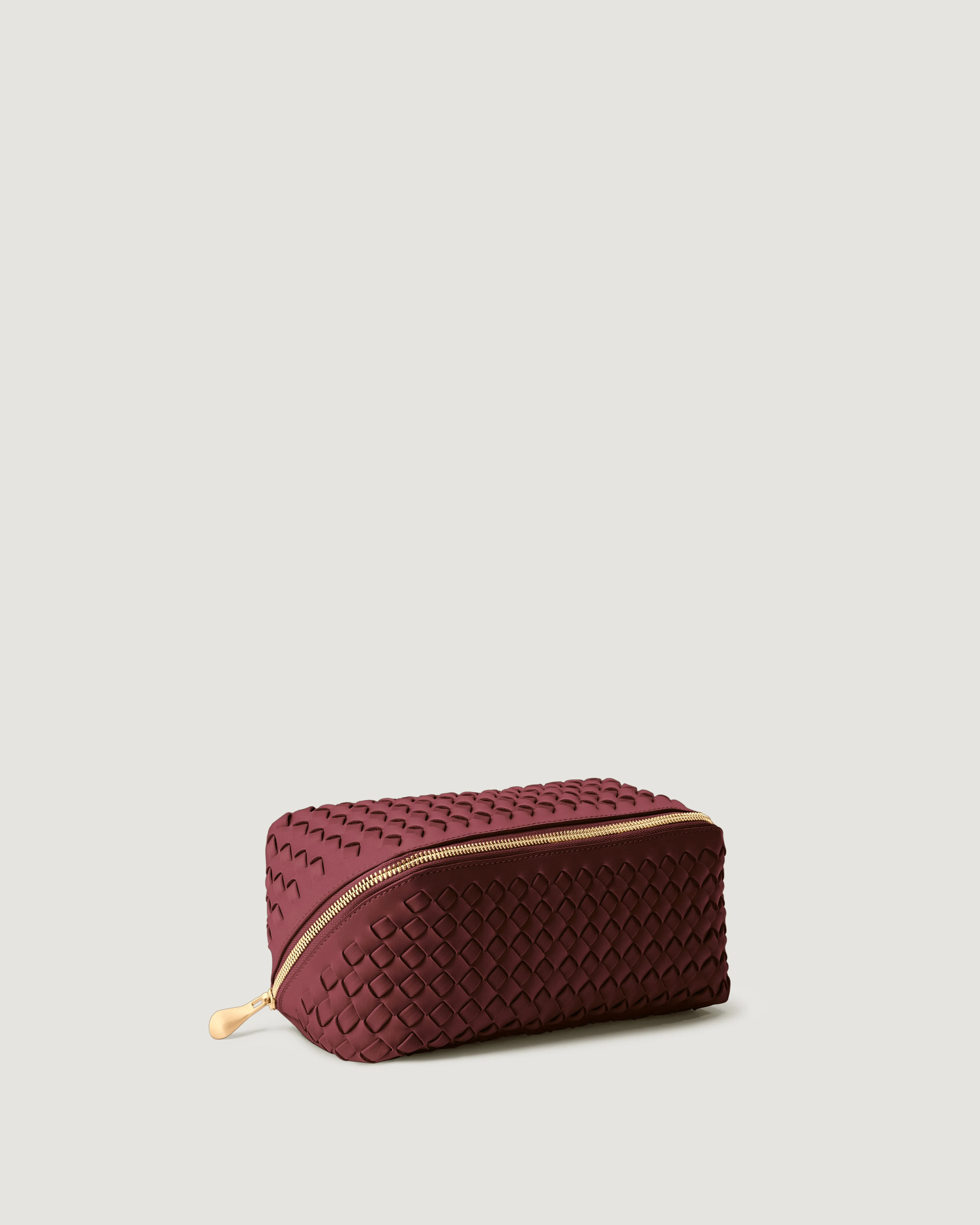 Caravan Medium Cosmetic Case | Bordeaux sold by Naghedi product image thumbnail 4