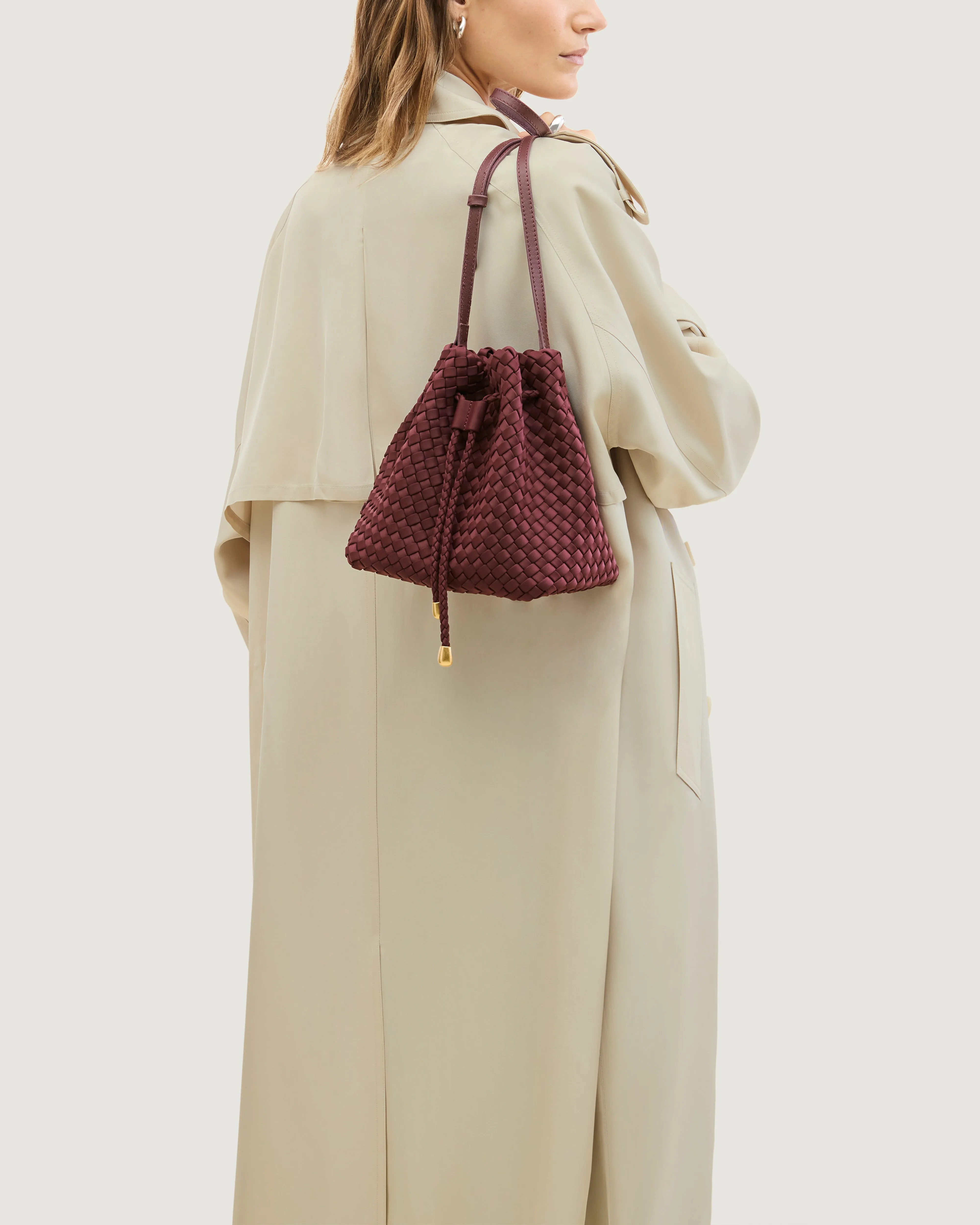 Gramercy Bucket | Bordeaux sold by Naghedi product image thumbnail 5
