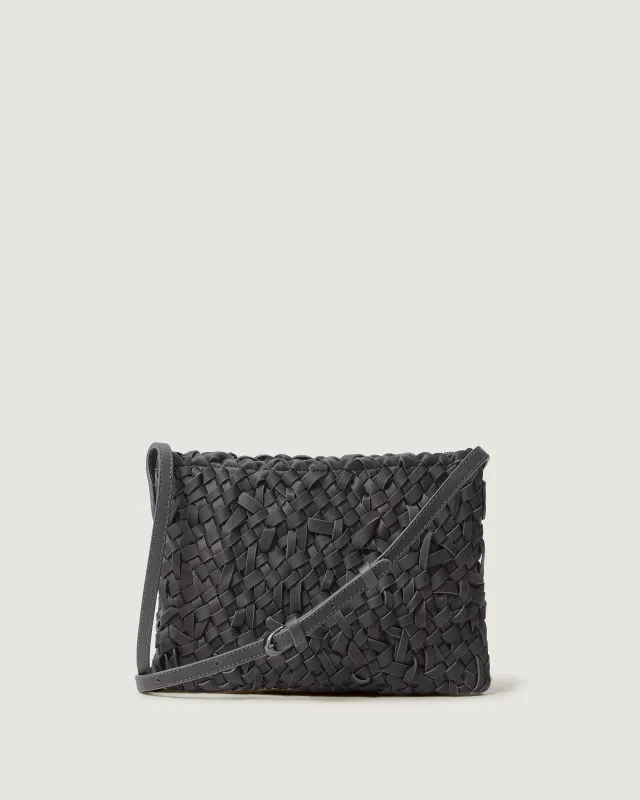 Soho Crossbody Nest Weave | Ash made by Naghedi
