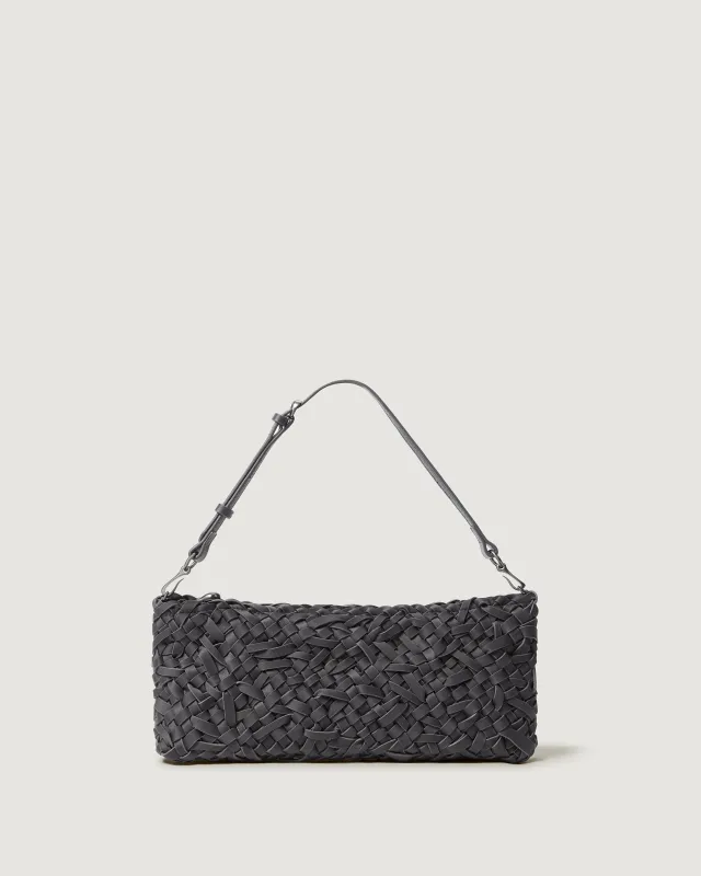 Gala Clutch Nest Weave | Ash made by Naghedi